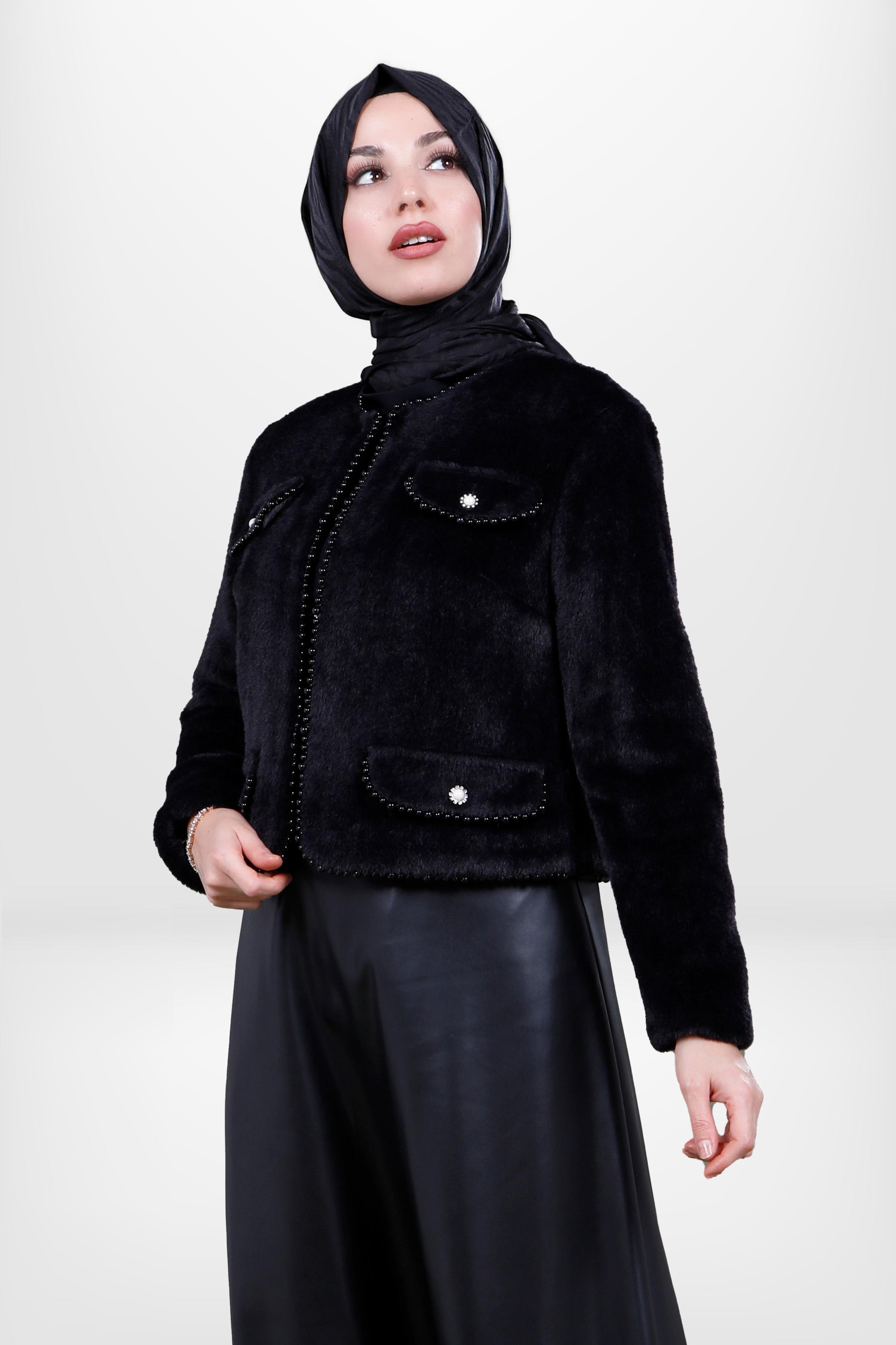 Beyza-4092 CEKET SİYAH