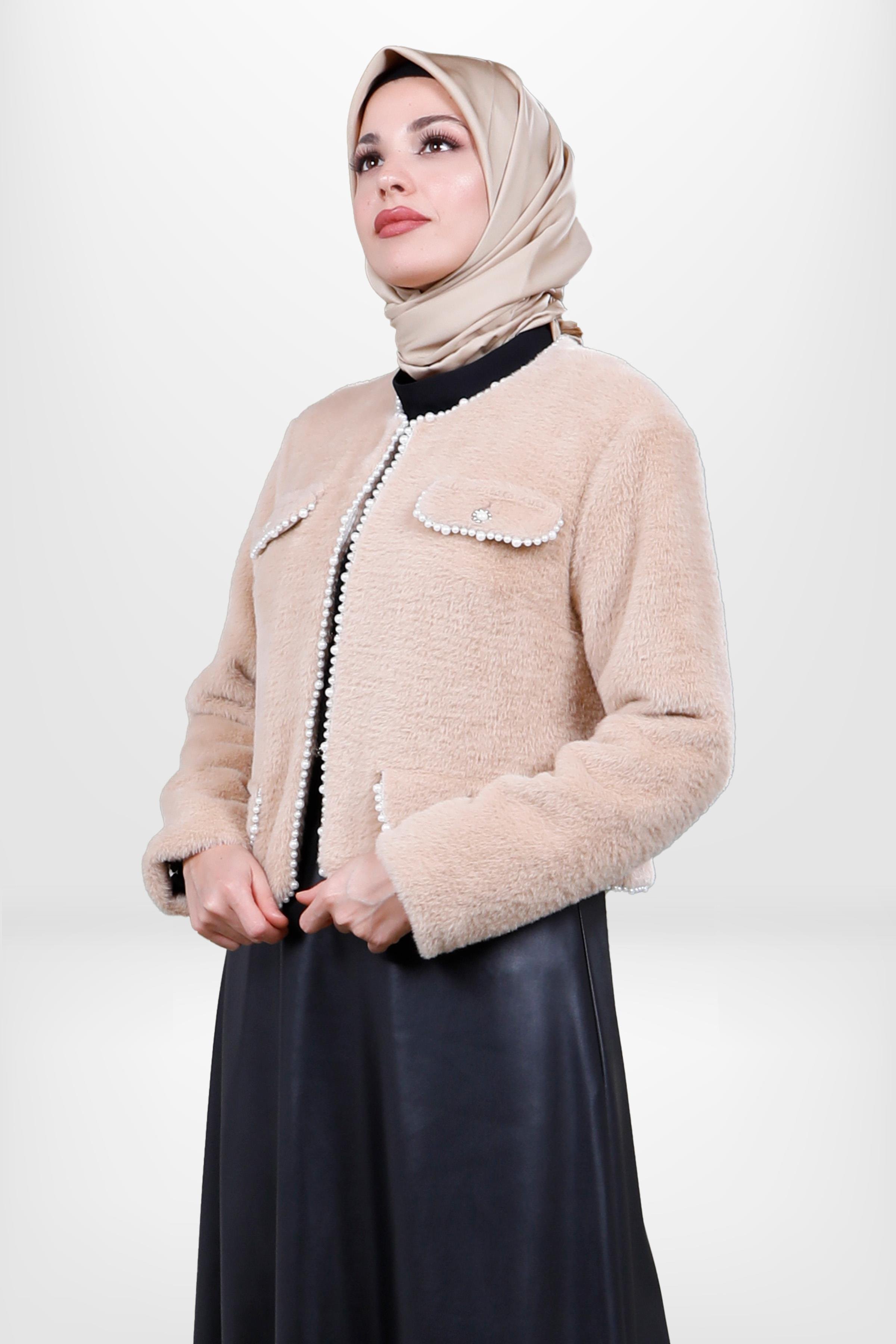 Markasız-4092 CEKET VİZON