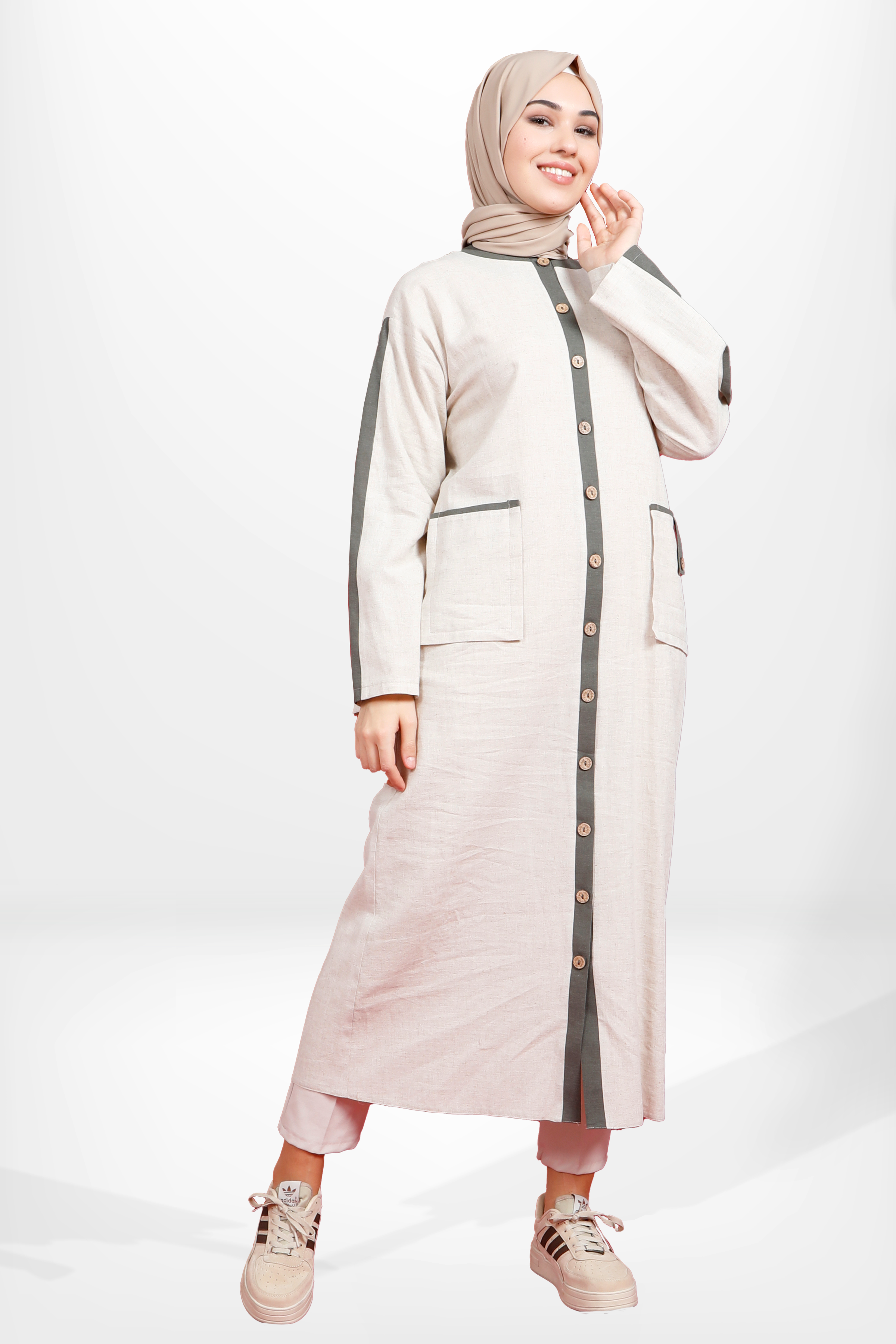 Beyza-4136 GİYÇIK BEJ