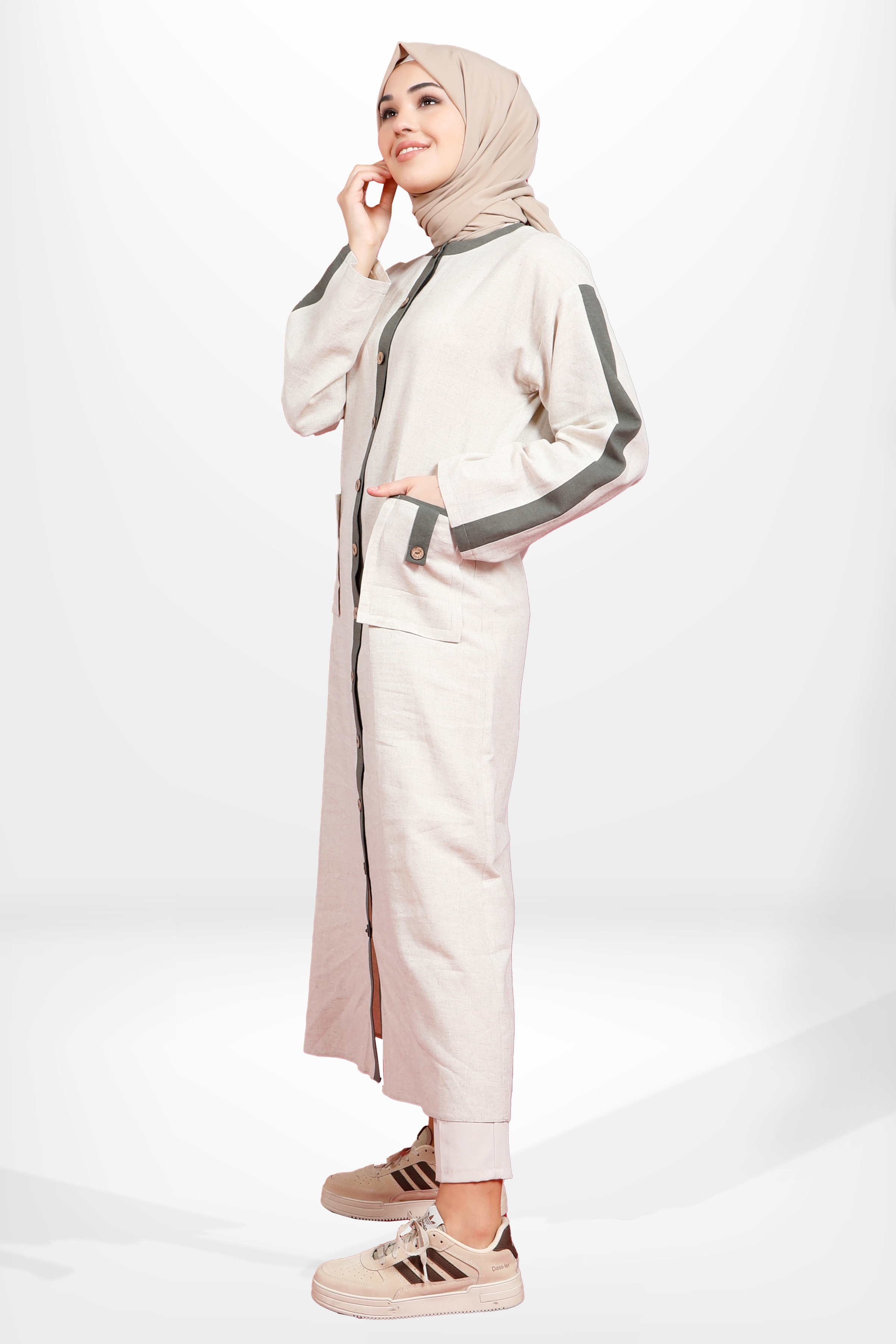 Beyza-4136 GİYÇIK BEJ