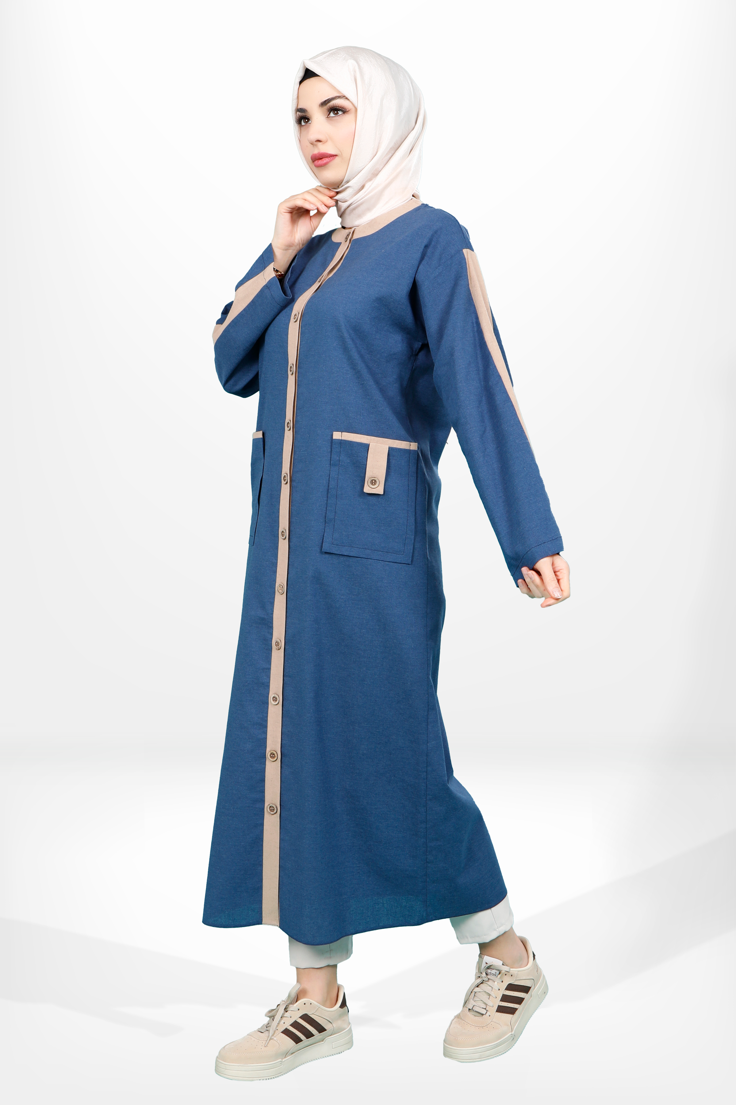 Beyza-4136 GİYÇIK İNDİGO