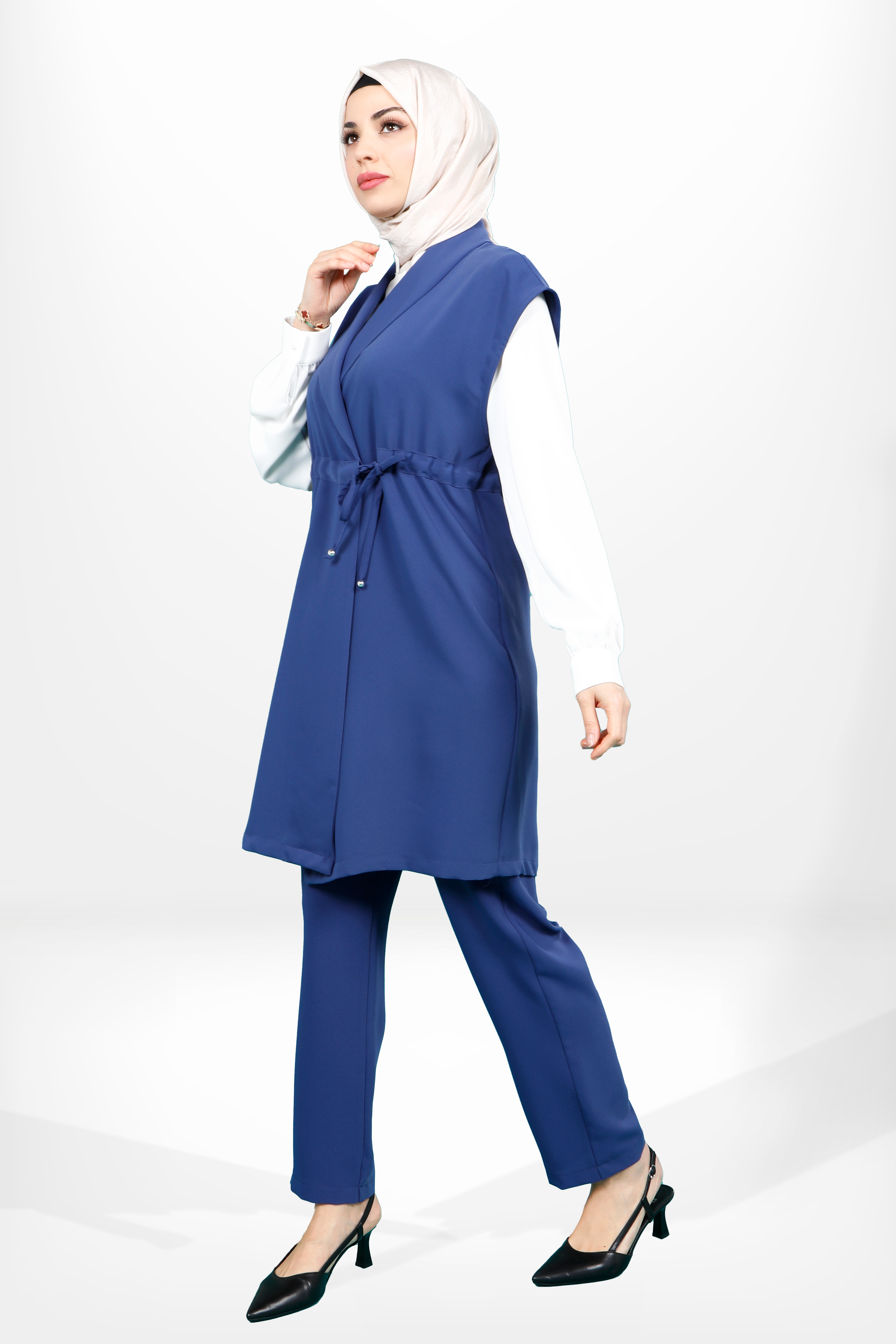 Beyza-4158 ÜÇLÜ TAKIM İNDİGO