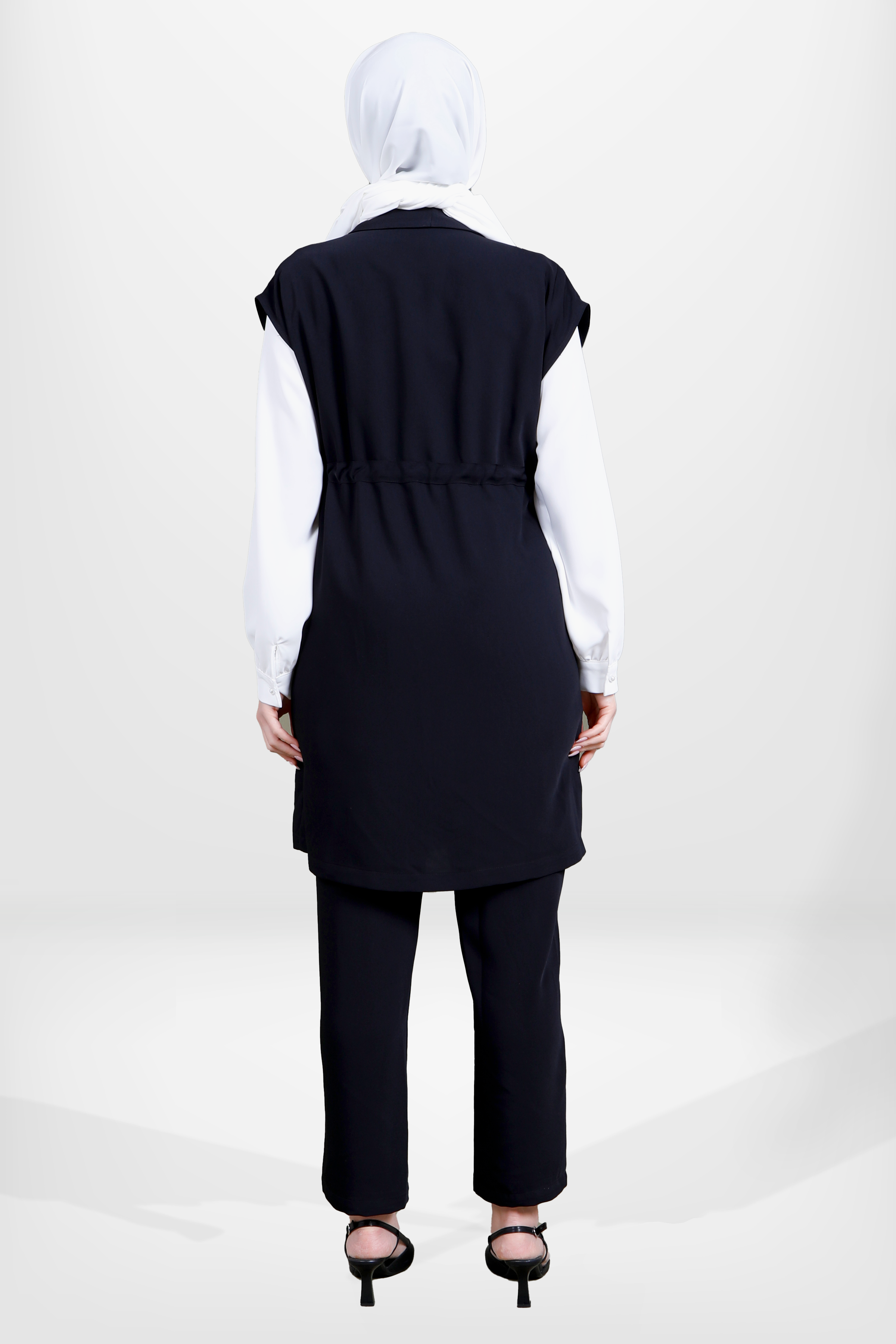 Beyza-4158 ÜÇLÜ TAKIM SİYAH