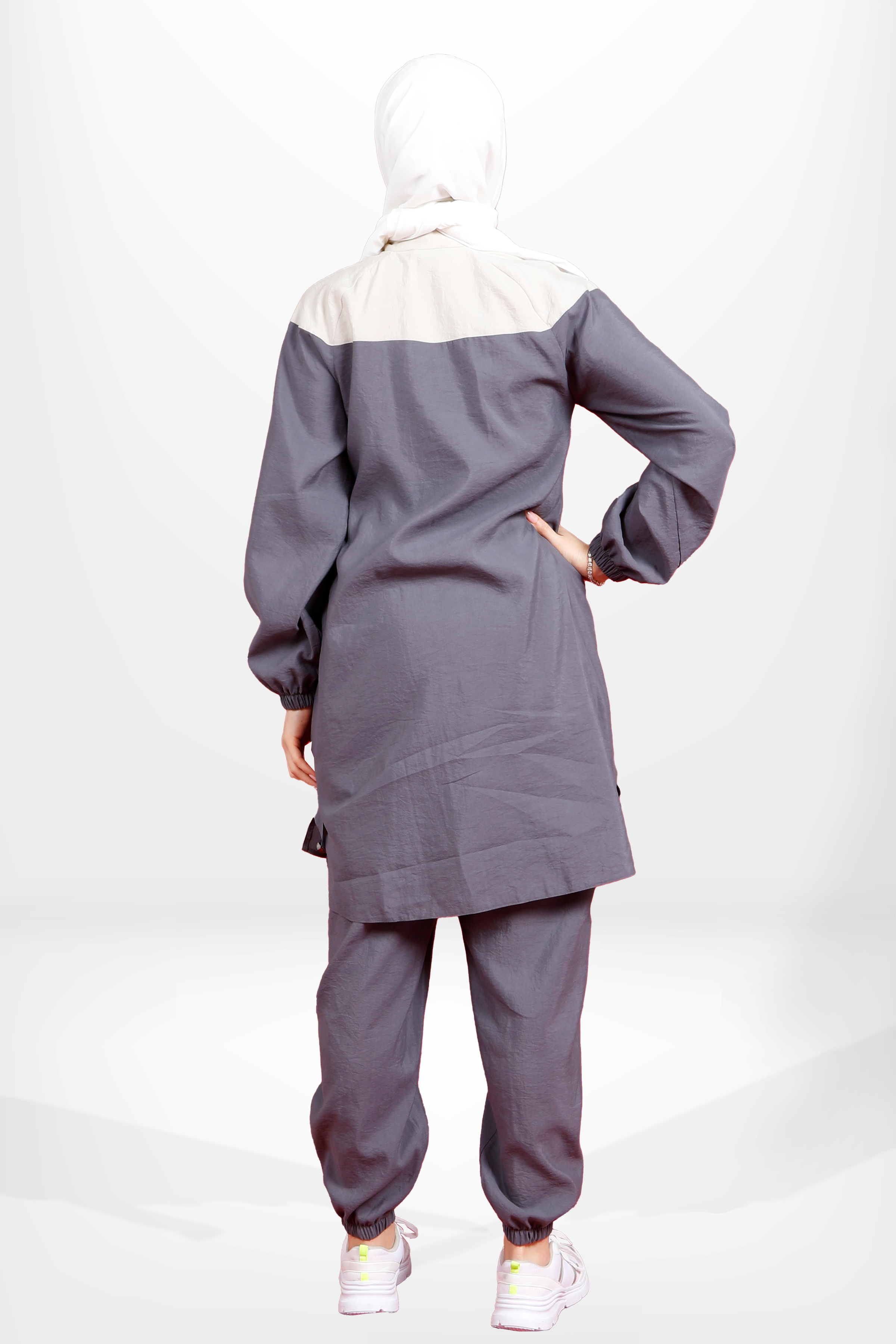 Beyza-4163 EŞOFMAN TAKIM GRİ