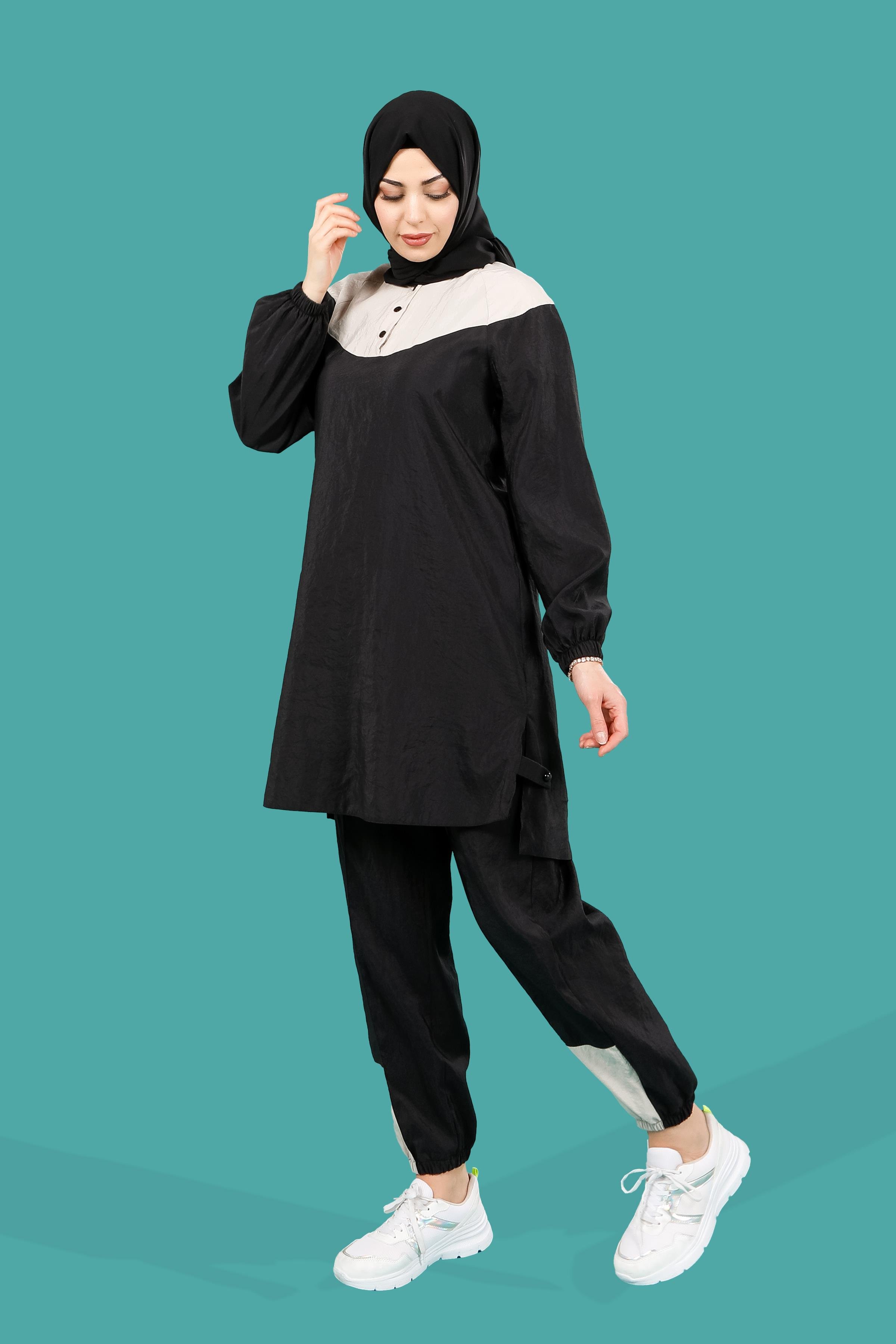 Beyza-4163 EŞOFMAN TAKIM SİYAH