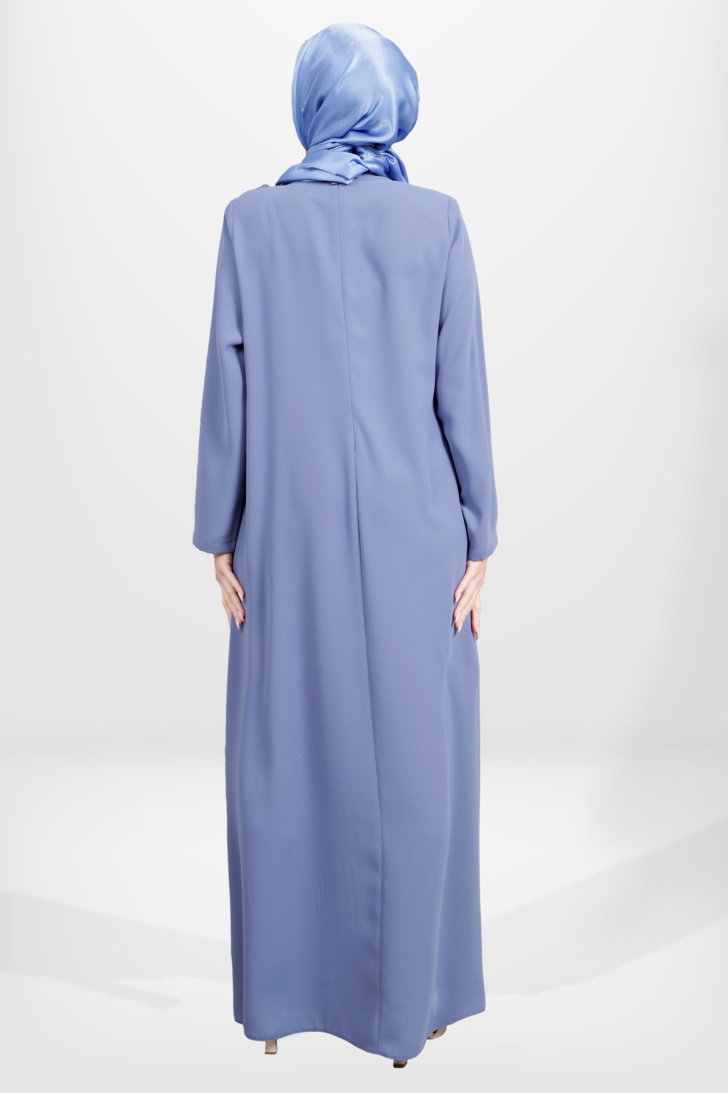 Beyza-5533 ELBİSE İNDİGO