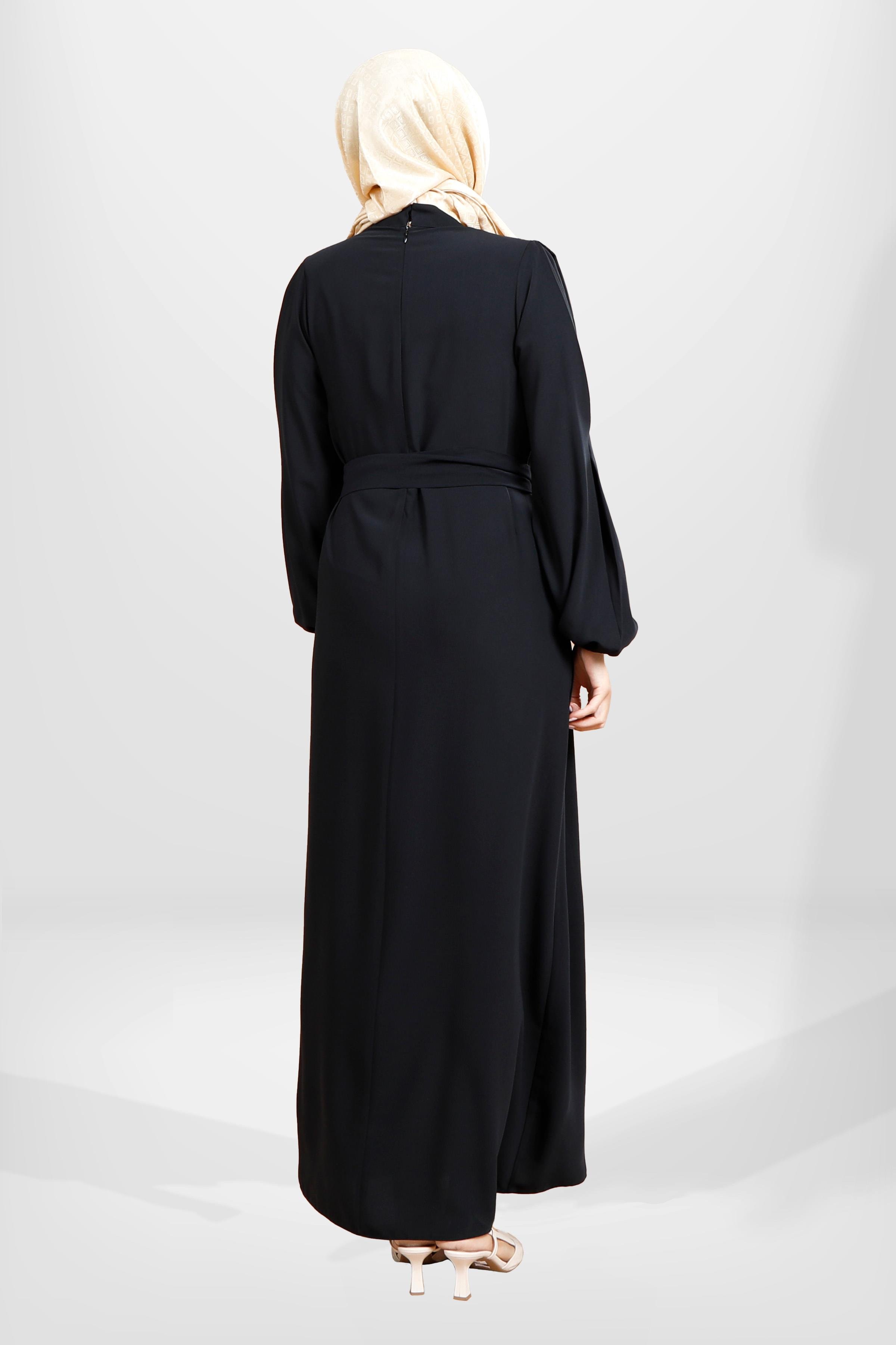 Beyza-5545 ELBİSE SİYAH