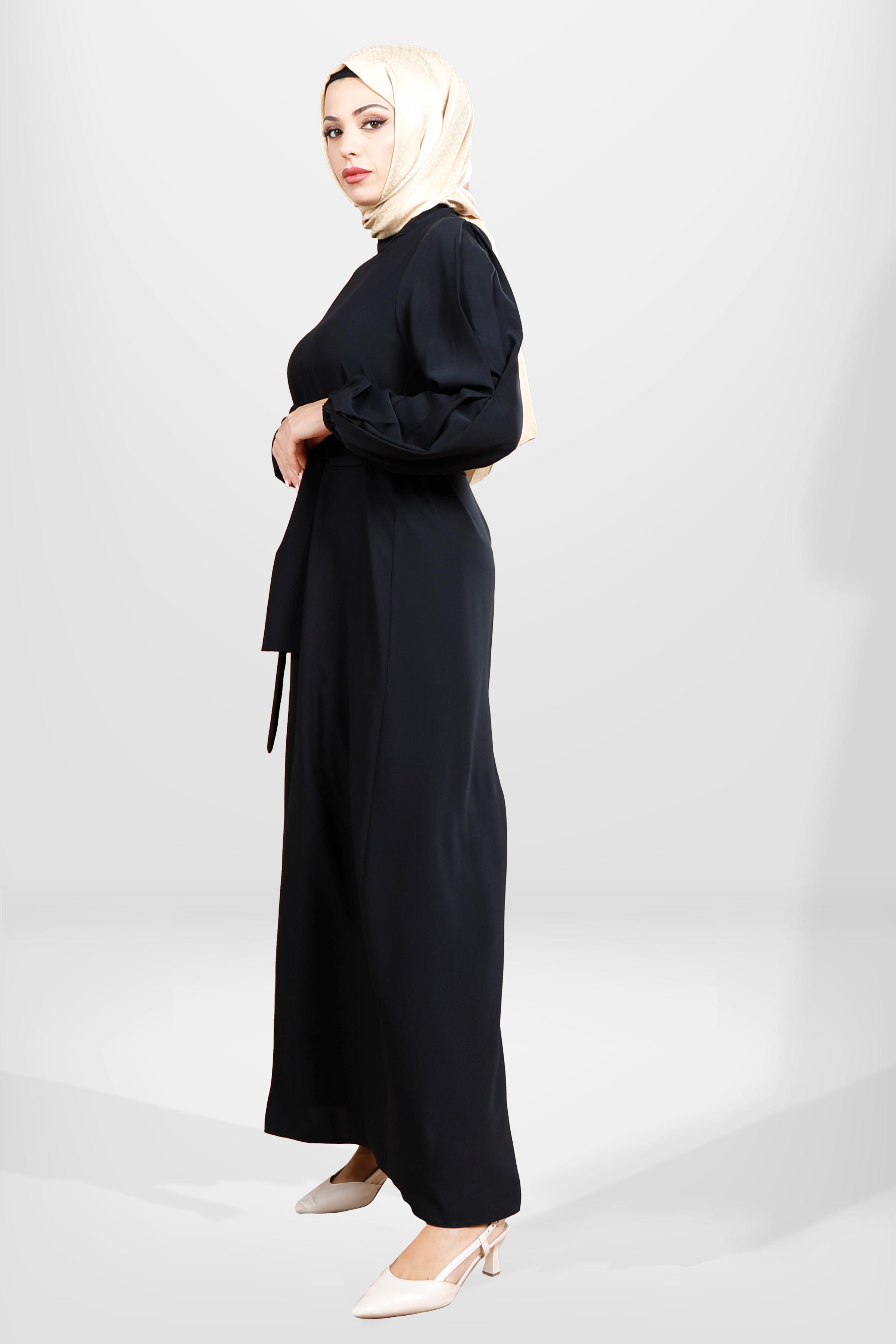 Beyza-5545 ELBİSE SİYAH