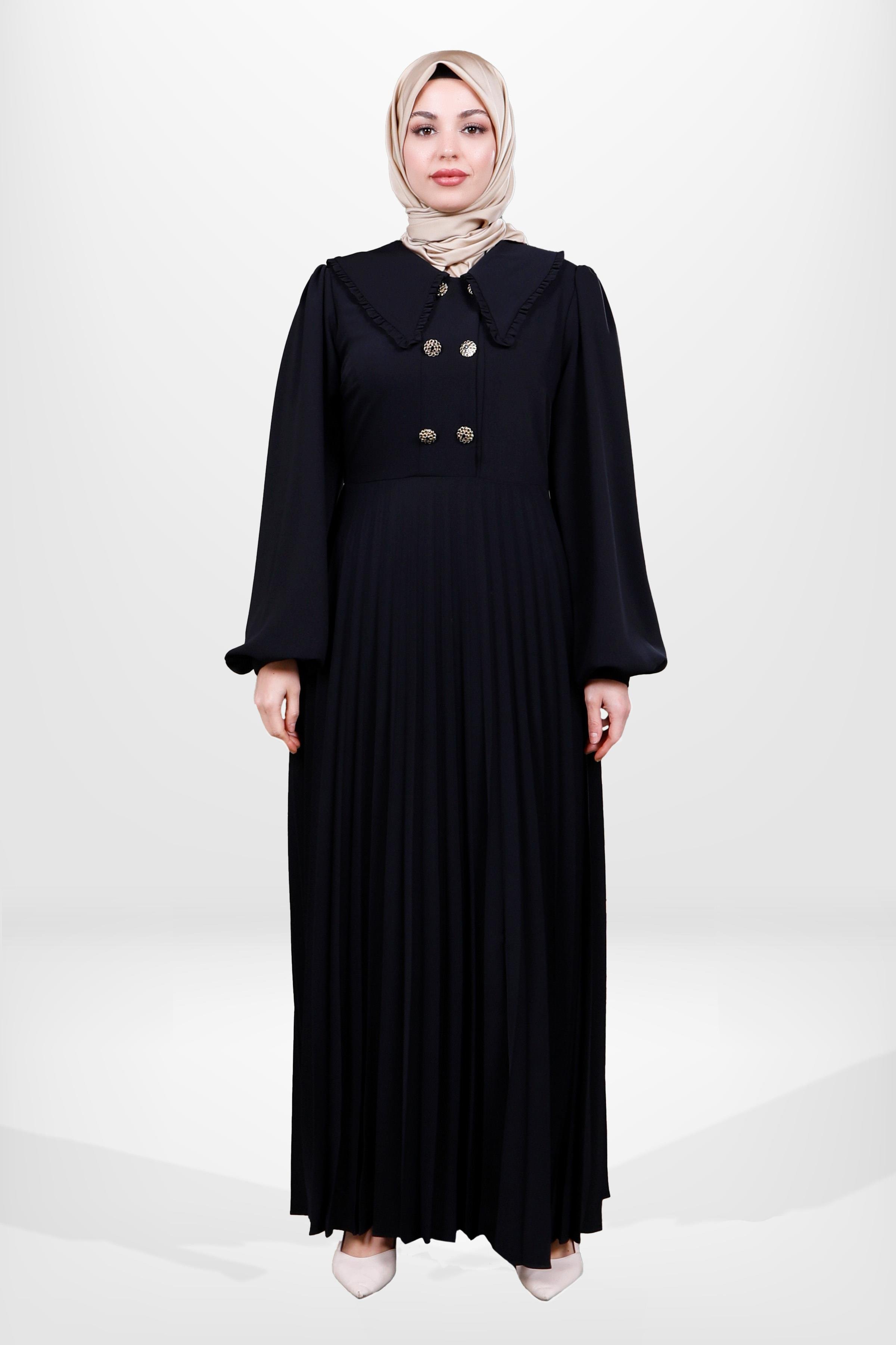 Beyza-5564 ELBİSE SİYAH