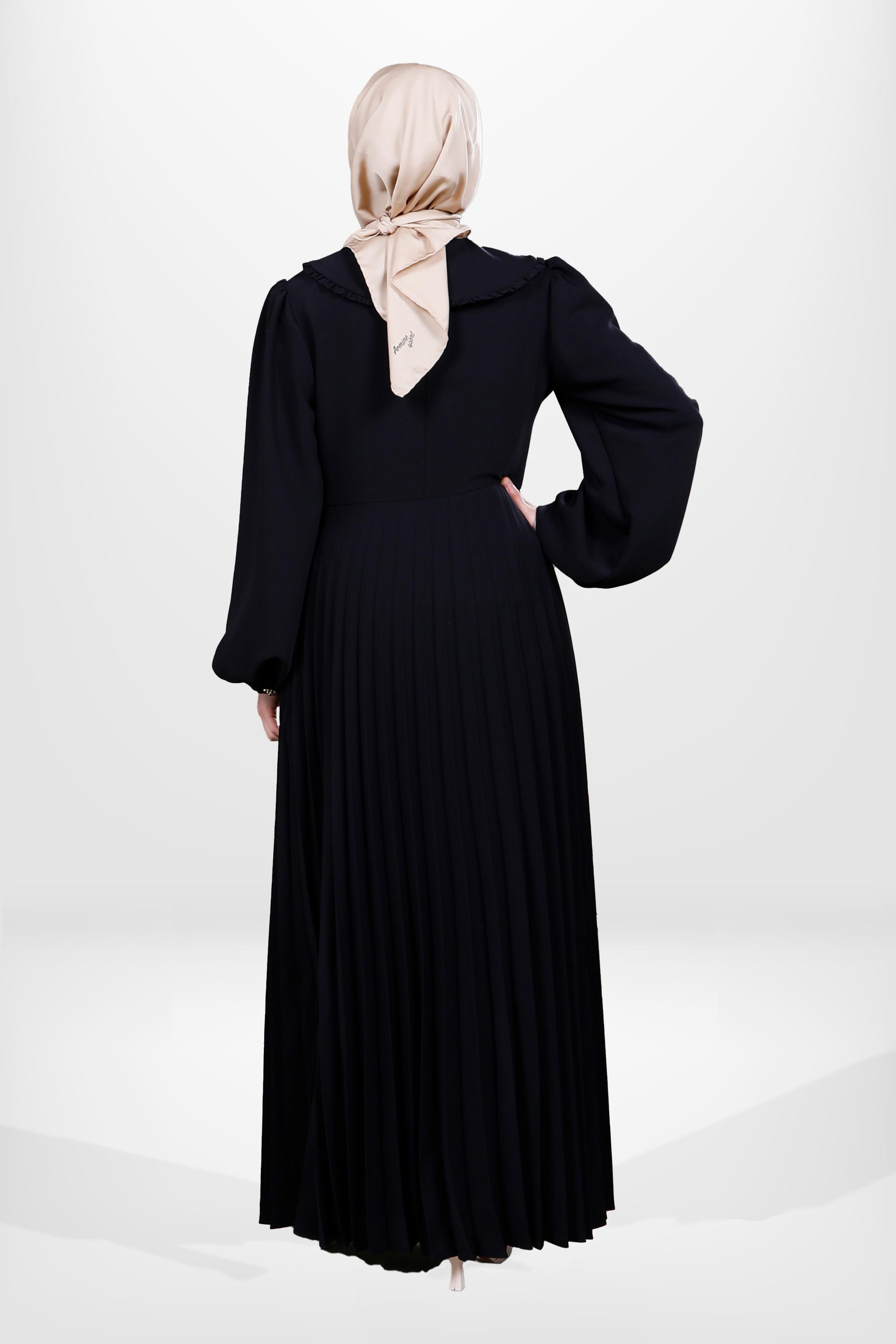 Beyza-5564 ELBİSE SİYAH