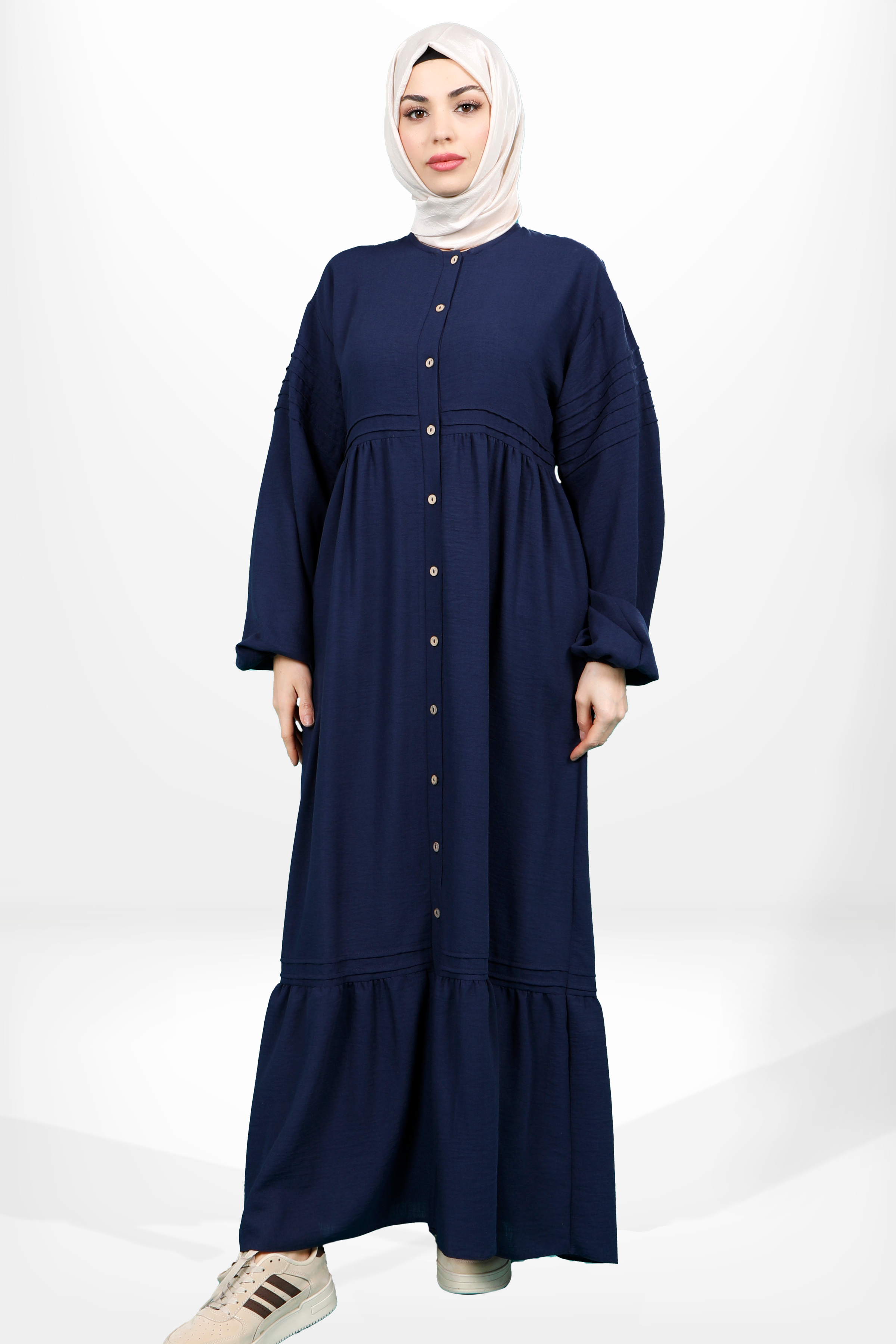 Beyza-5609 ELBİSE DOLCE LACİVERT