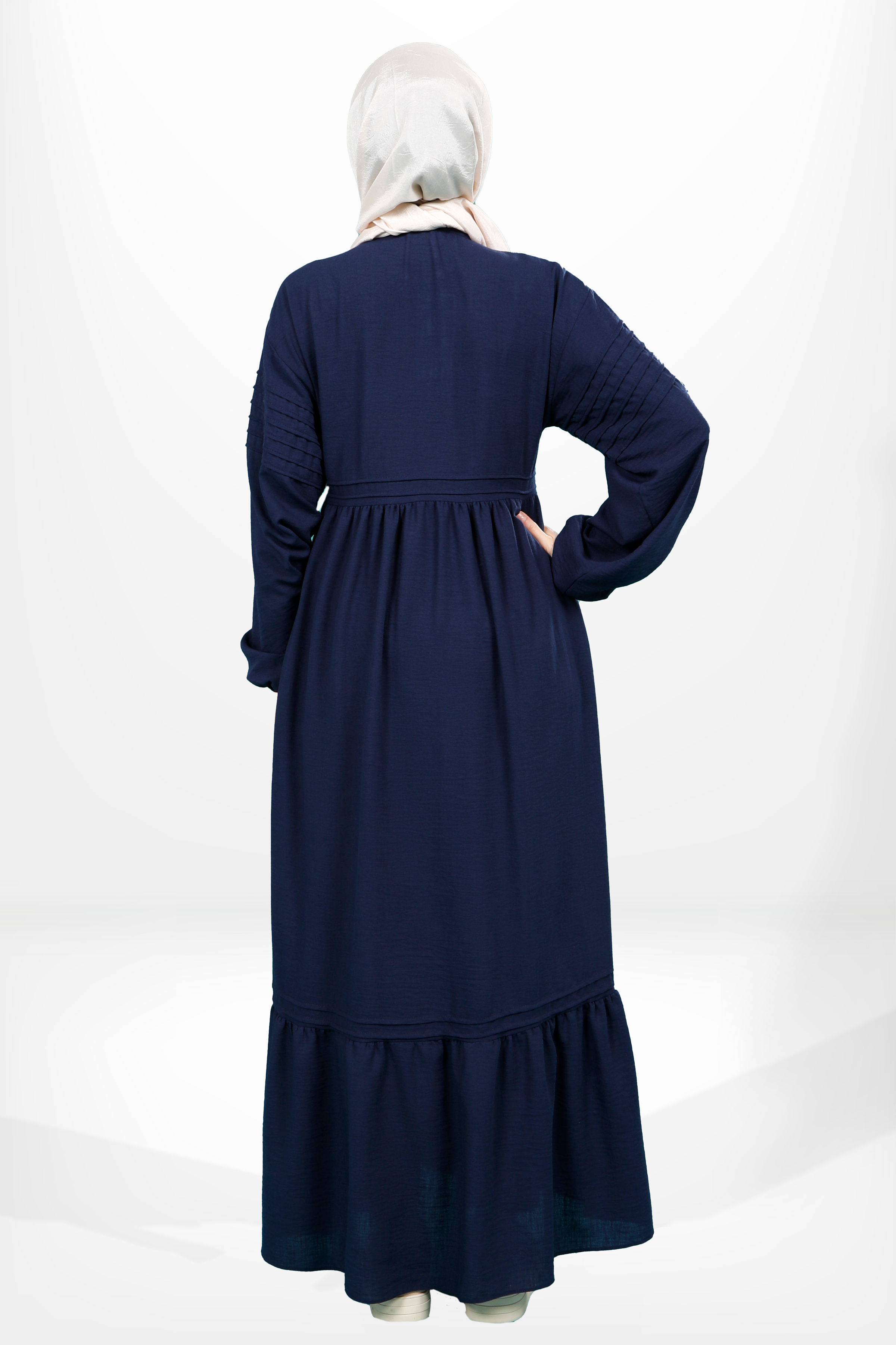 Beyza-5609 ELBİSE DOLCE LACİVERT