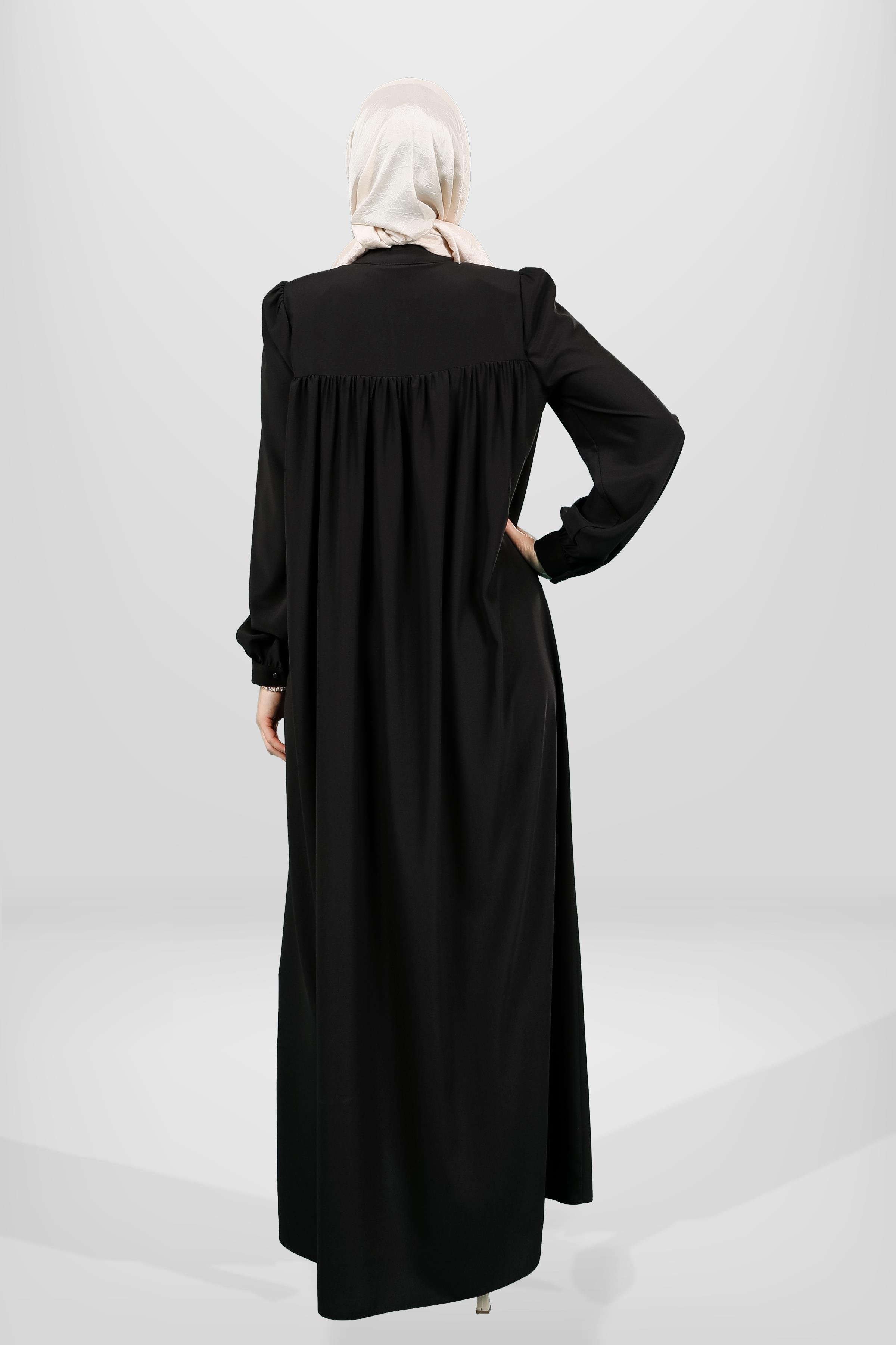 Beyza-5616 ELBİSE SİYAH