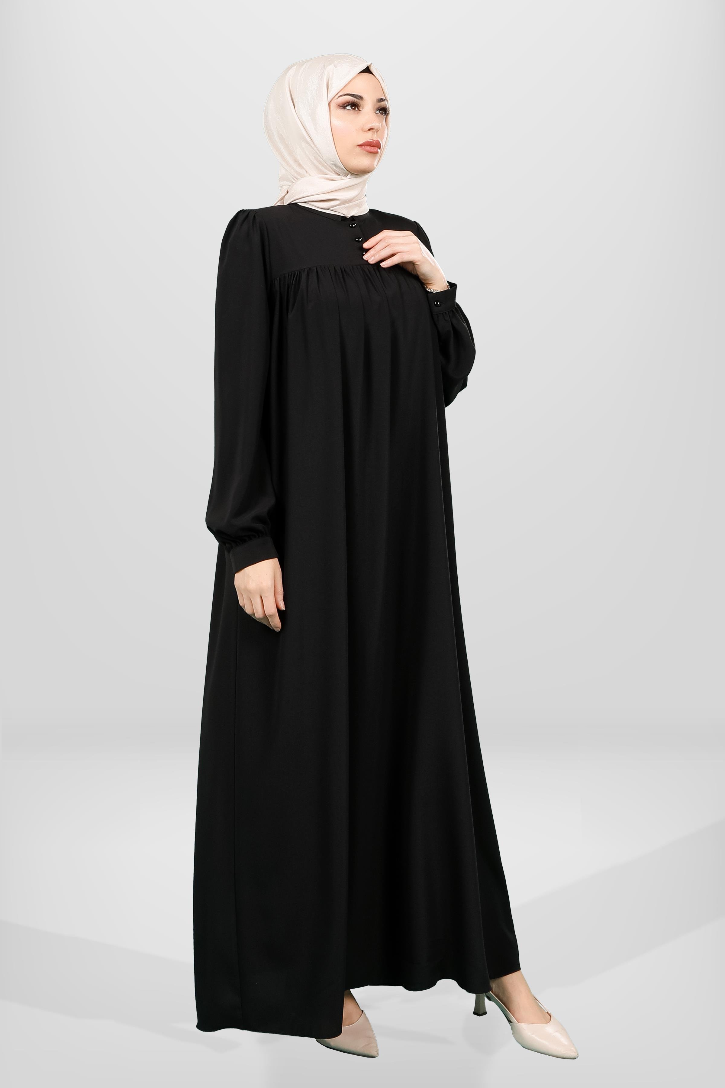 Beyza-5616 ELBİSE SİYAH