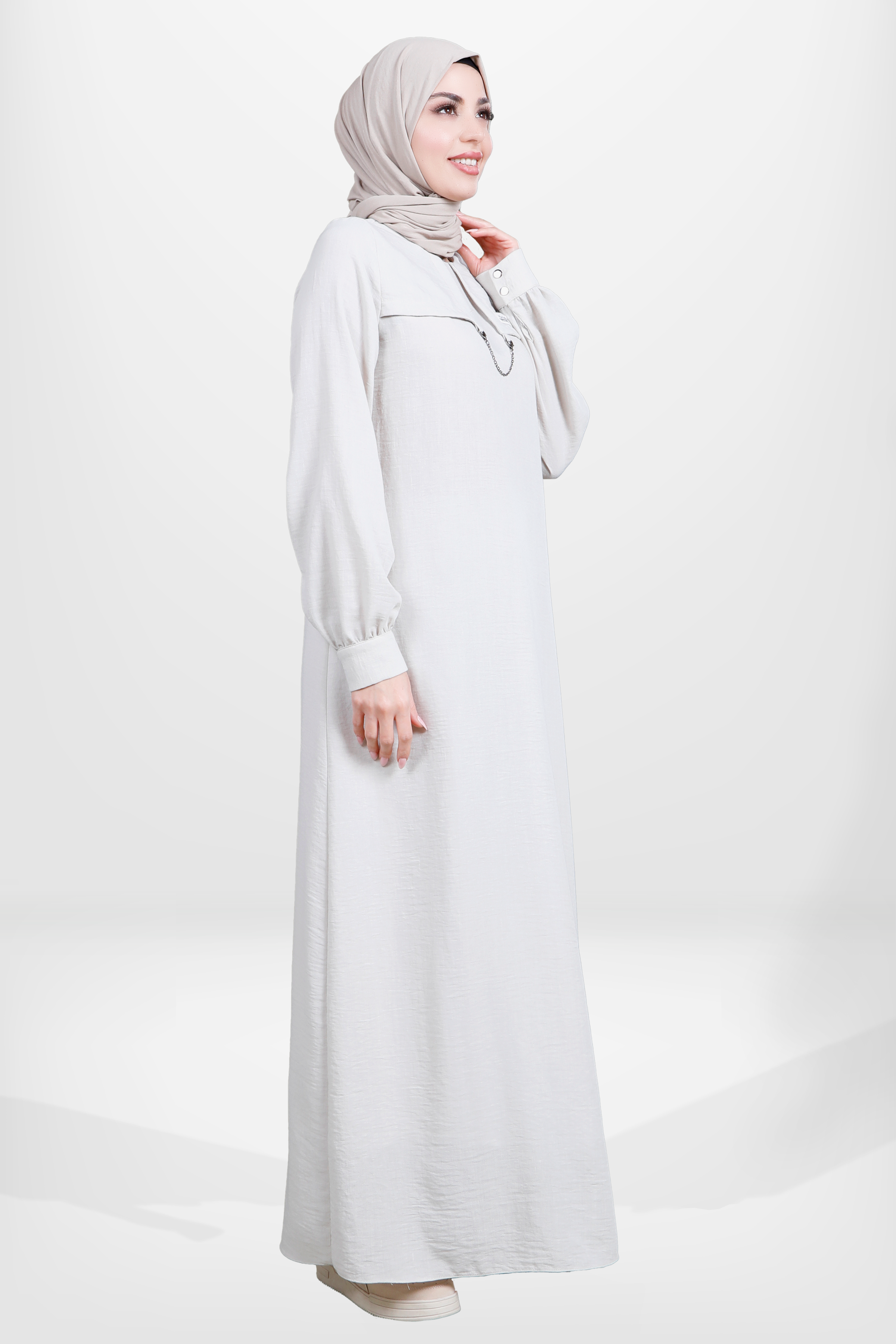 Beyza-5629 ELBİSE ZİNCİRLİ TAŞ