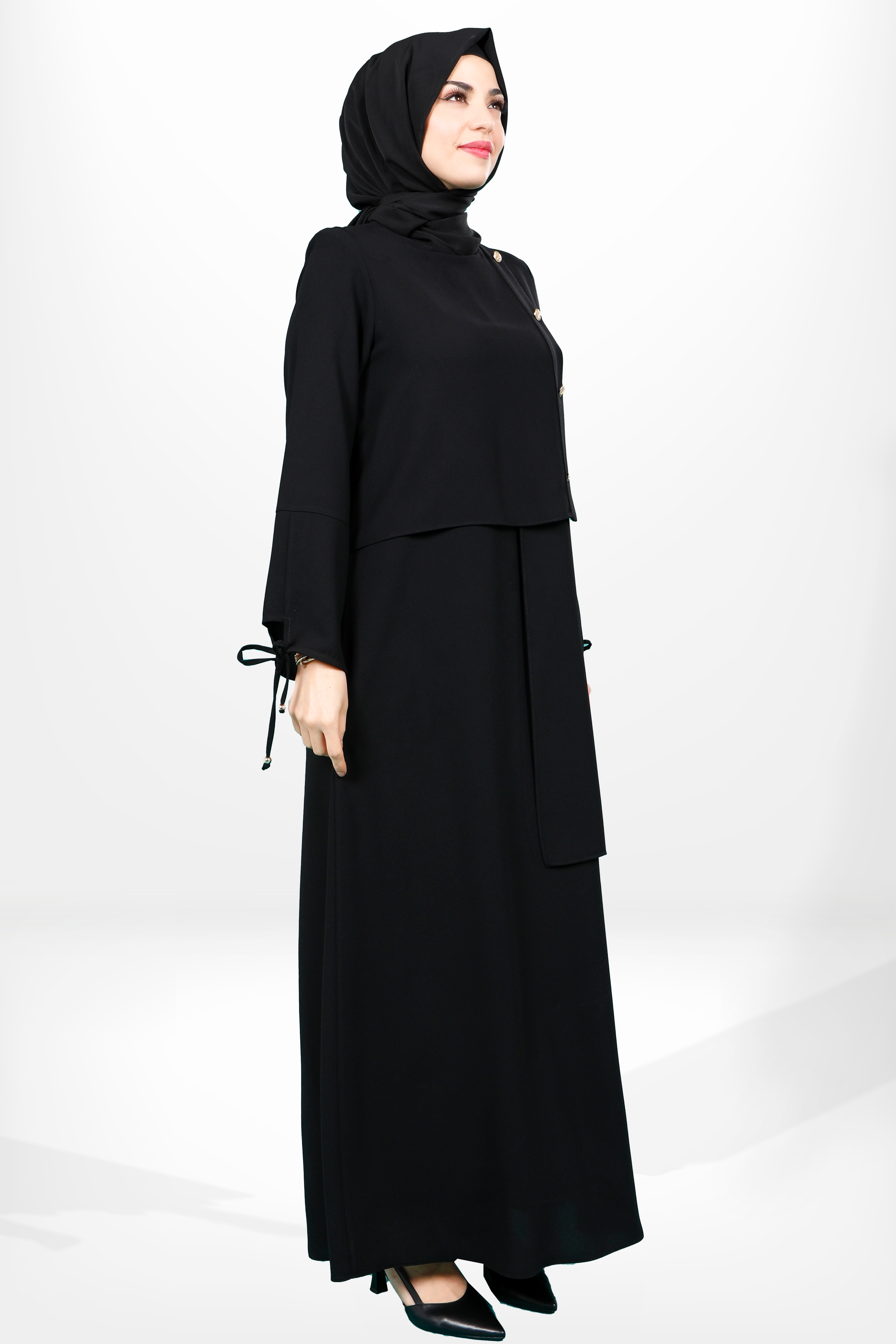 Beyza-5655 ELBİSE SİYAH