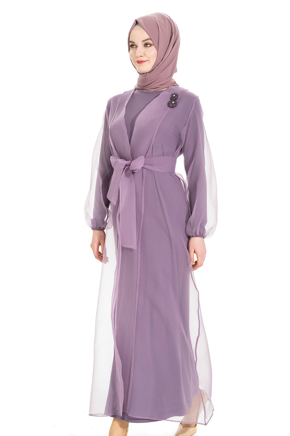 Markasız-ASYA TAKIM LİLA ORGANZE