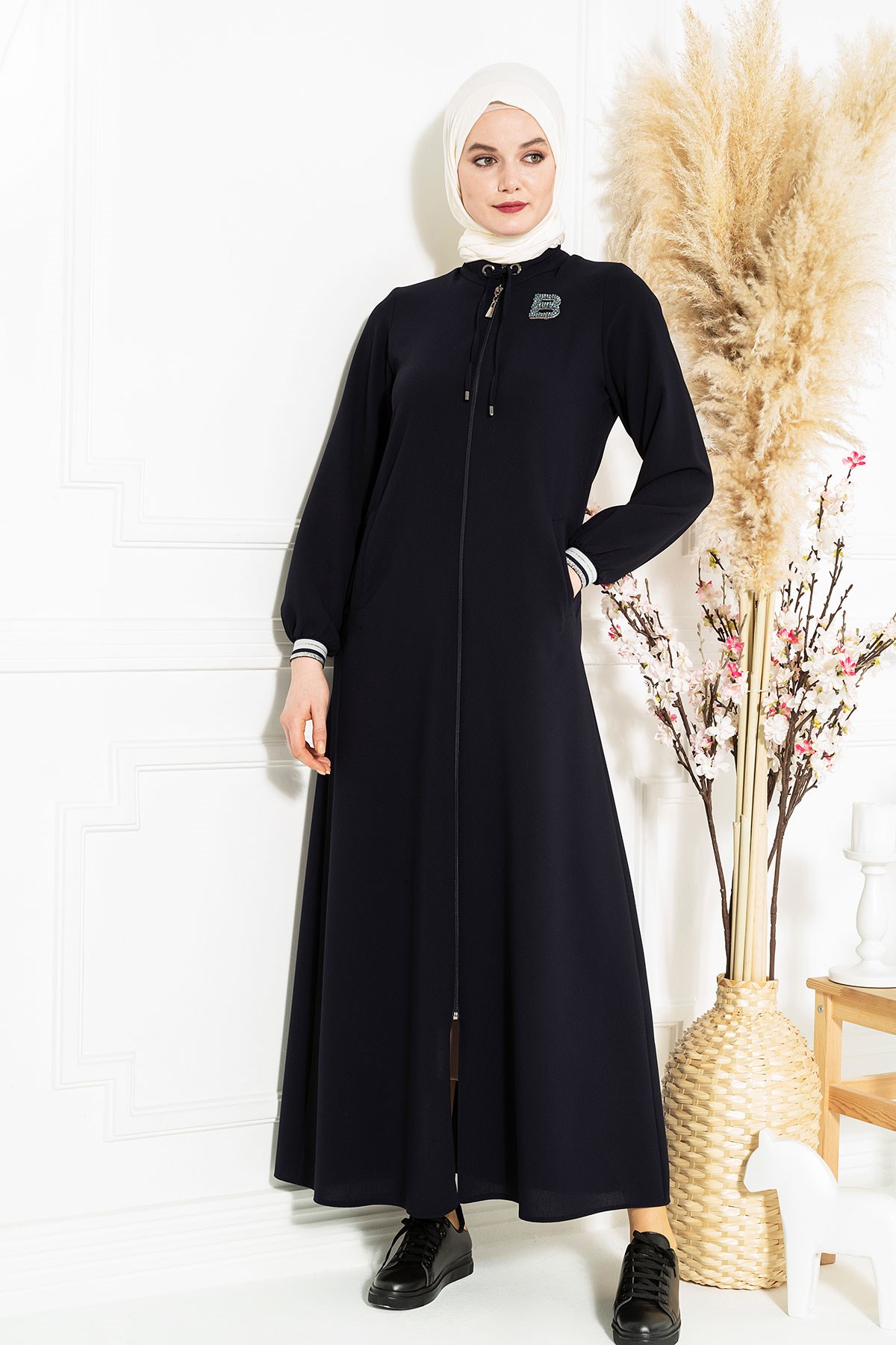 Markasız-BANU FERACE LACİVERT PETEK