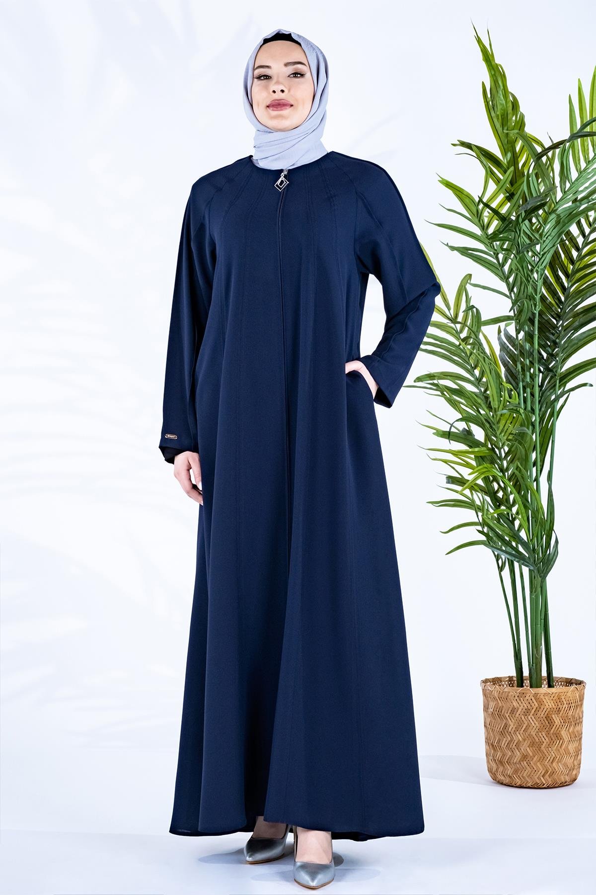 Beyza-VADİ FERACE LACİVERT PETEK