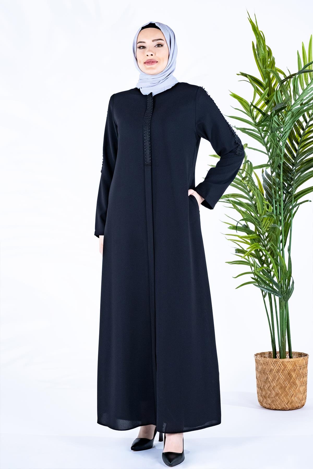 Beyza-BERAT FERACE SİYAH PETEK