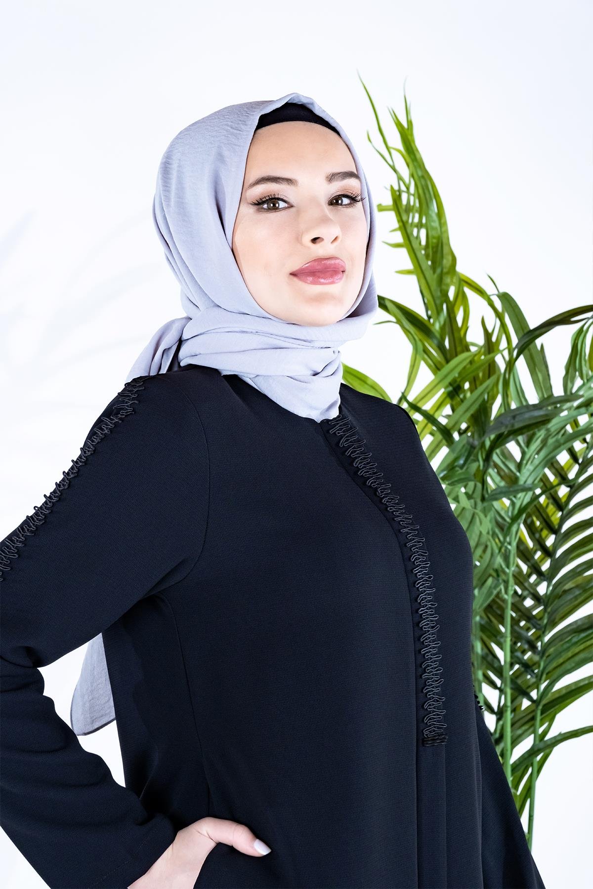 Beyza-BERAT FERACE SİYAH PETEK