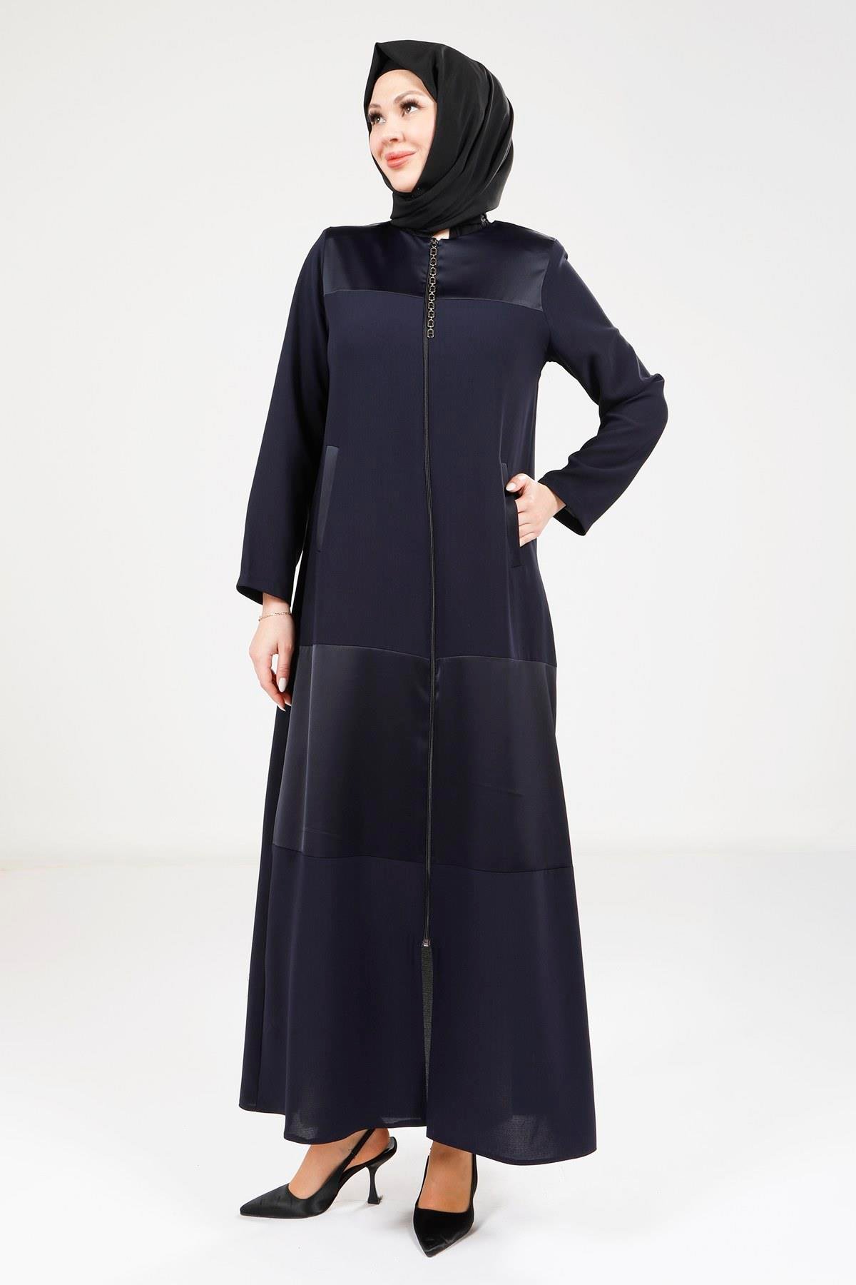 Beyza-9208 FERACE EXTRAFORLU LACİVERT