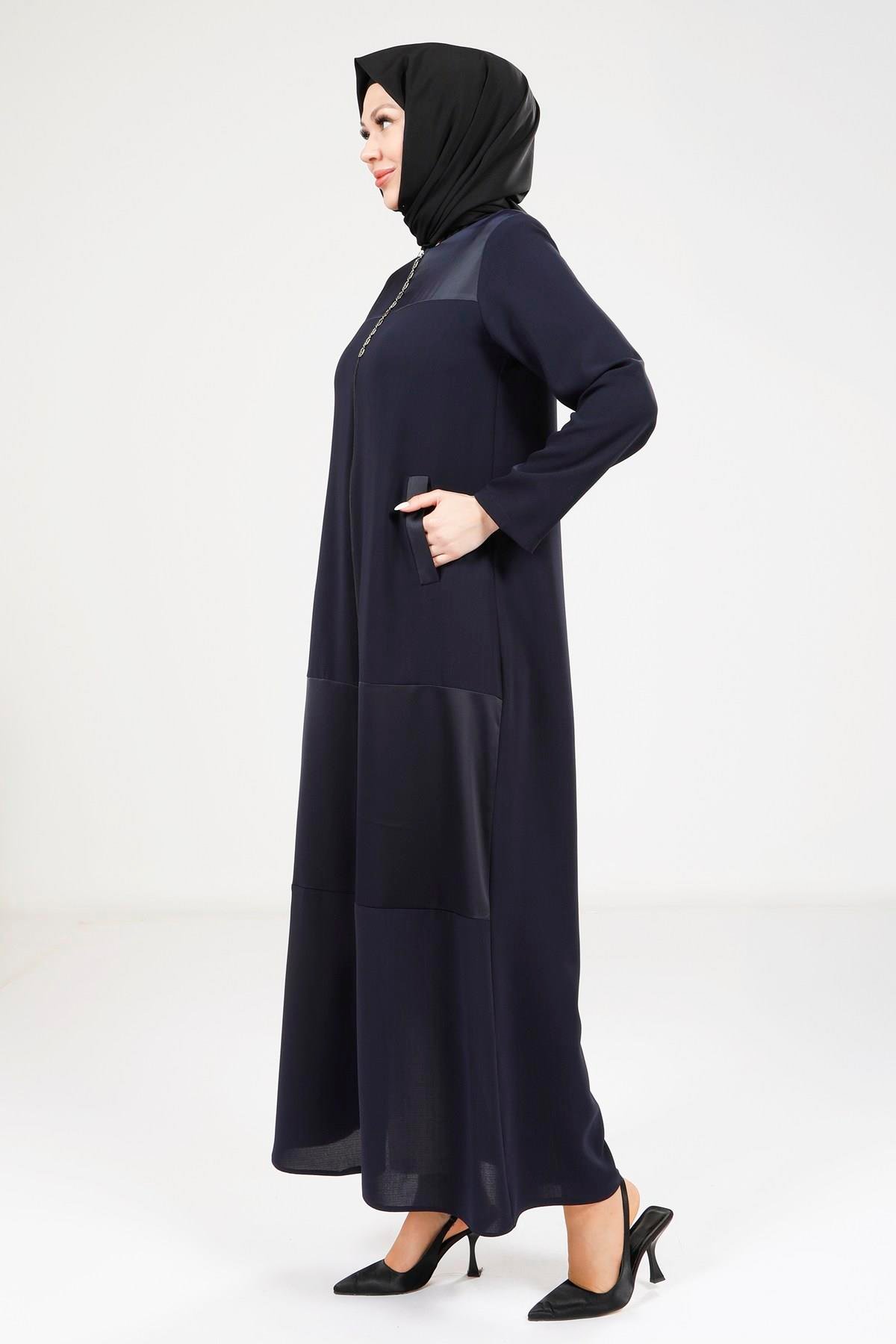 Beyza-9208 FERACE EXTRAFORLU LACİVERT