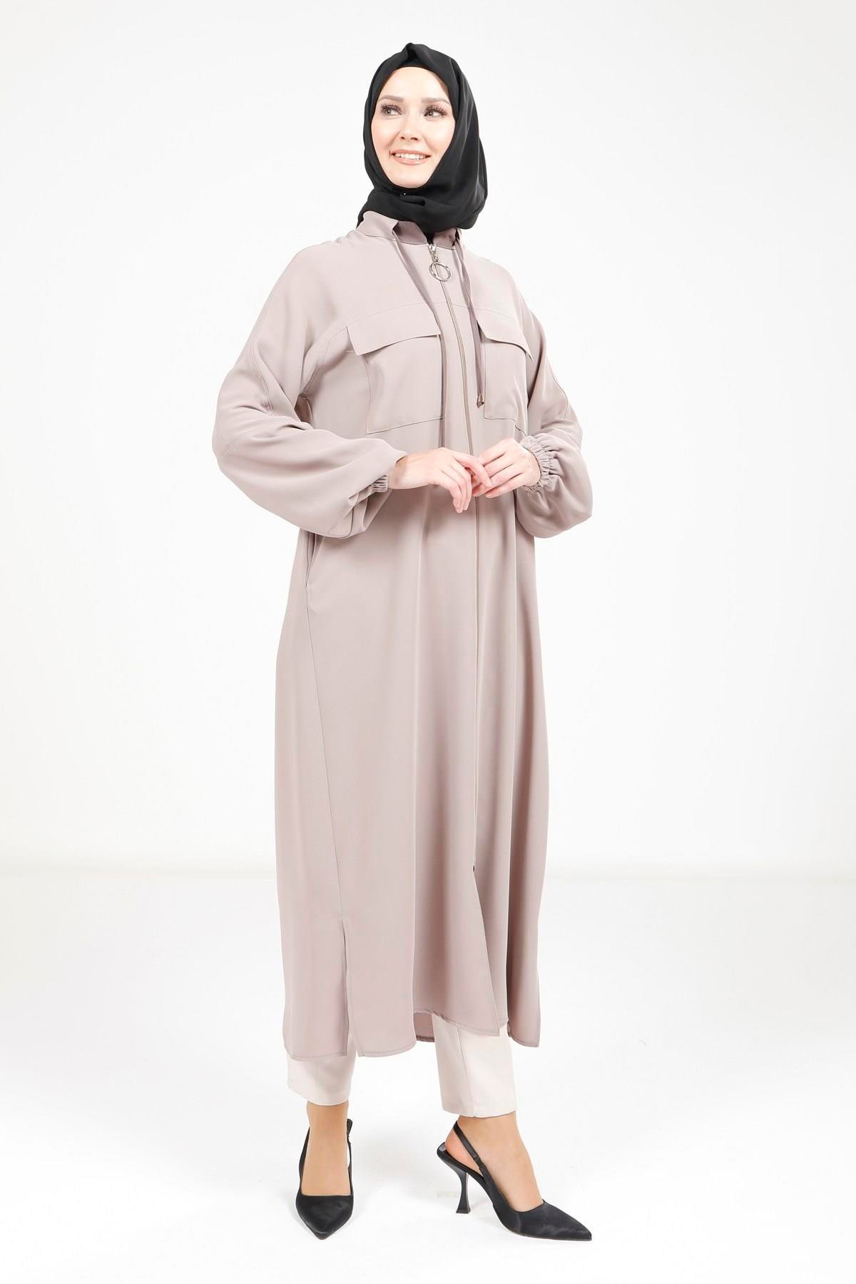 Beyza-4122 GİYÇIK SAFARİ BEJ