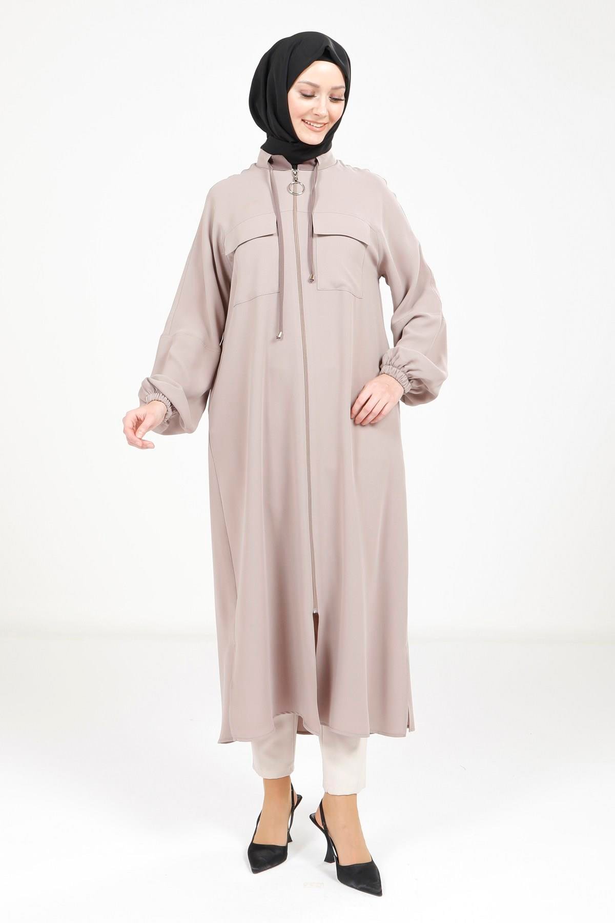 Beyza-4122 GİYÇIK SAFARİ BEJ