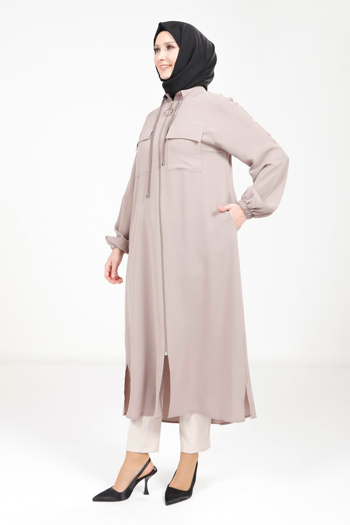 Beyza-4122 GİYÇIK SAFARİ BEJ