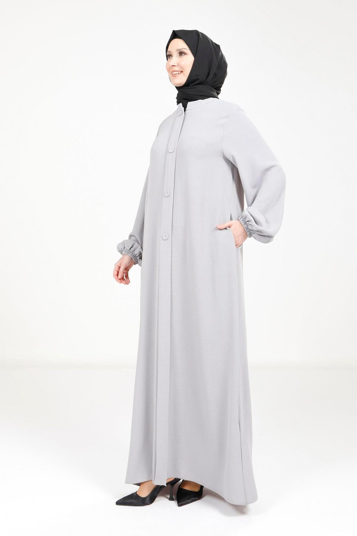 Beyza-GÜNYÜZÜ FERACE GRİ