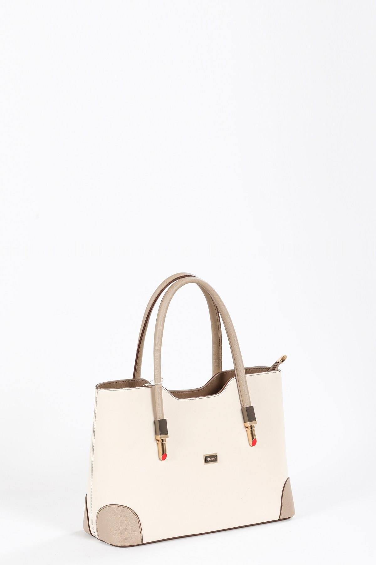 Beyza-BEYZA ÇANTA 16212 BEJ