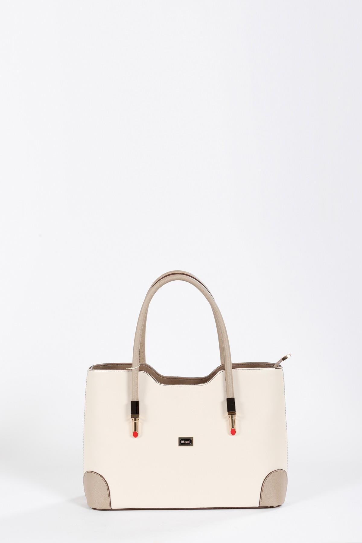 Beyza-BEYZA ÇANTA 16212 BEJ