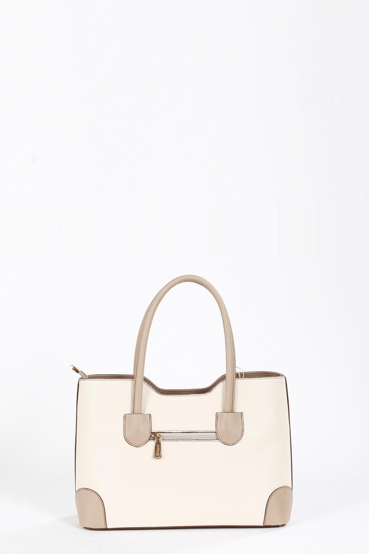 Beyza-BEYZA ÇANTA 16212 BEJ