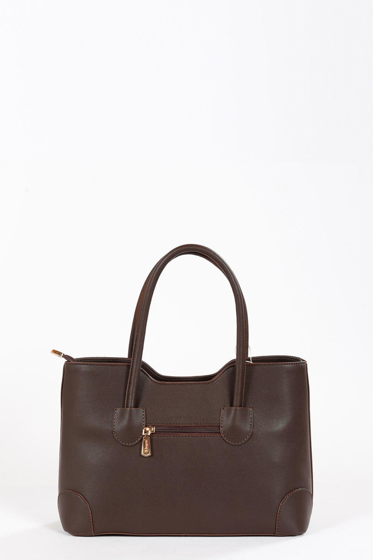 Beyza-BEYZA ÇANTA 16212 KAHVE