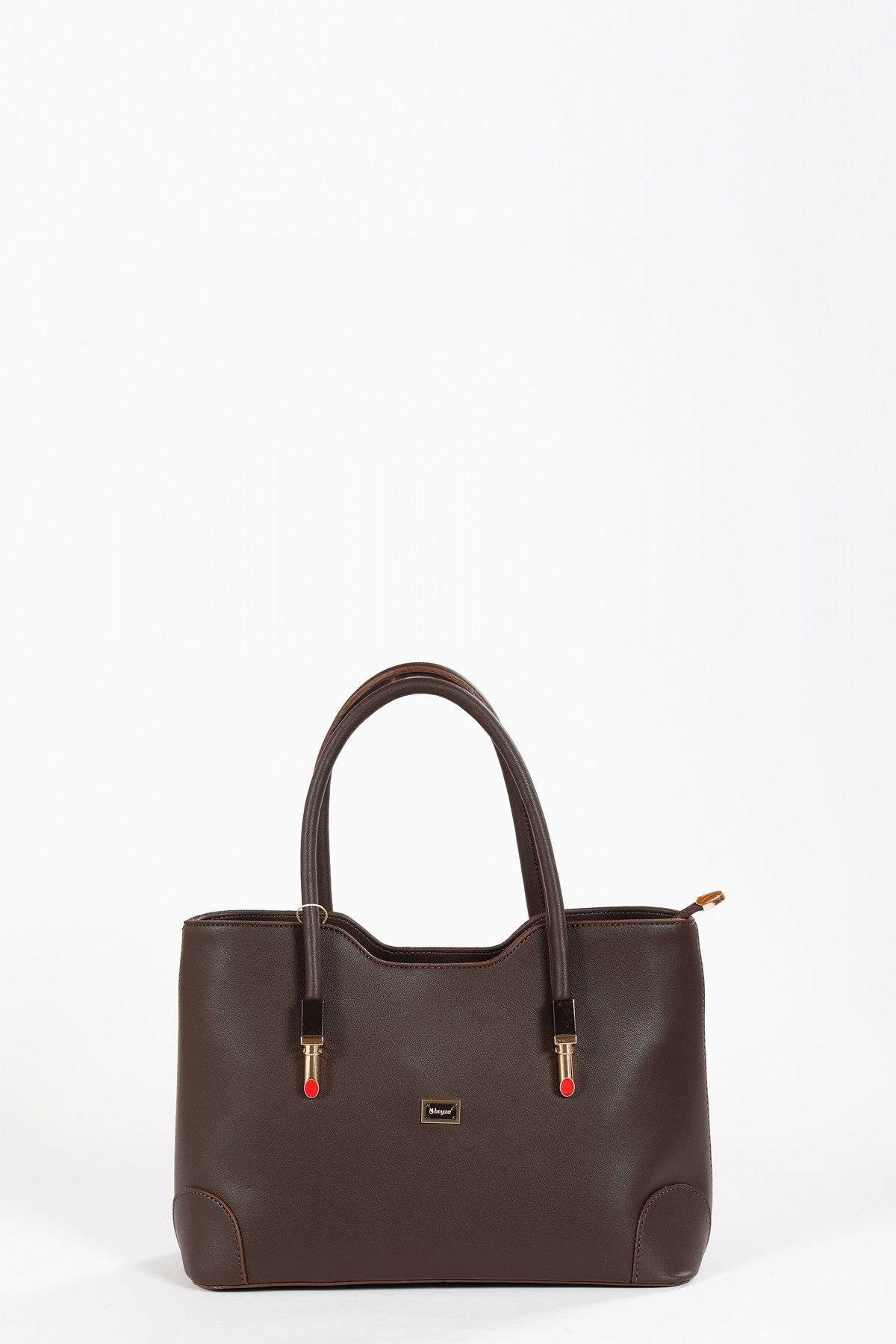 Beyza-BEYZA ÇANTA 16212 KAHVE