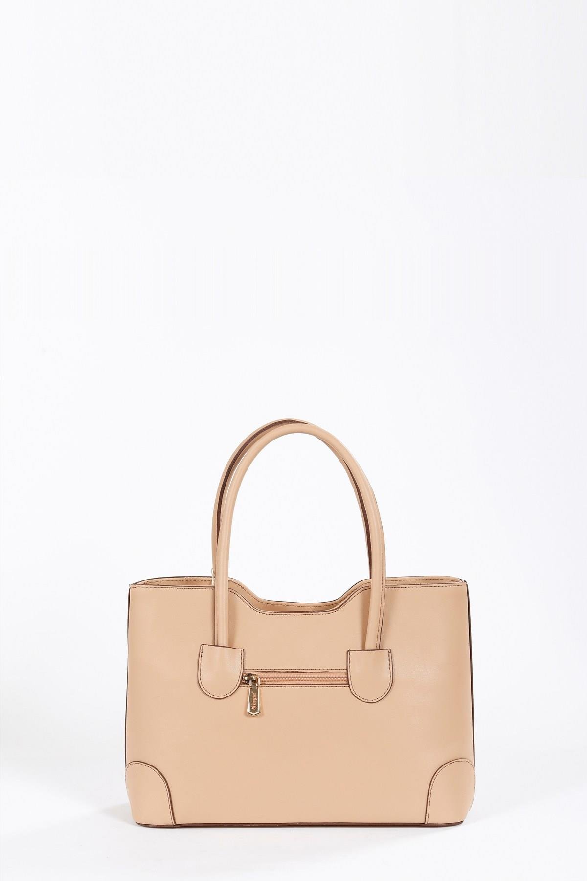 Beyza-BEYZA ÇANTA 16212 NUDE