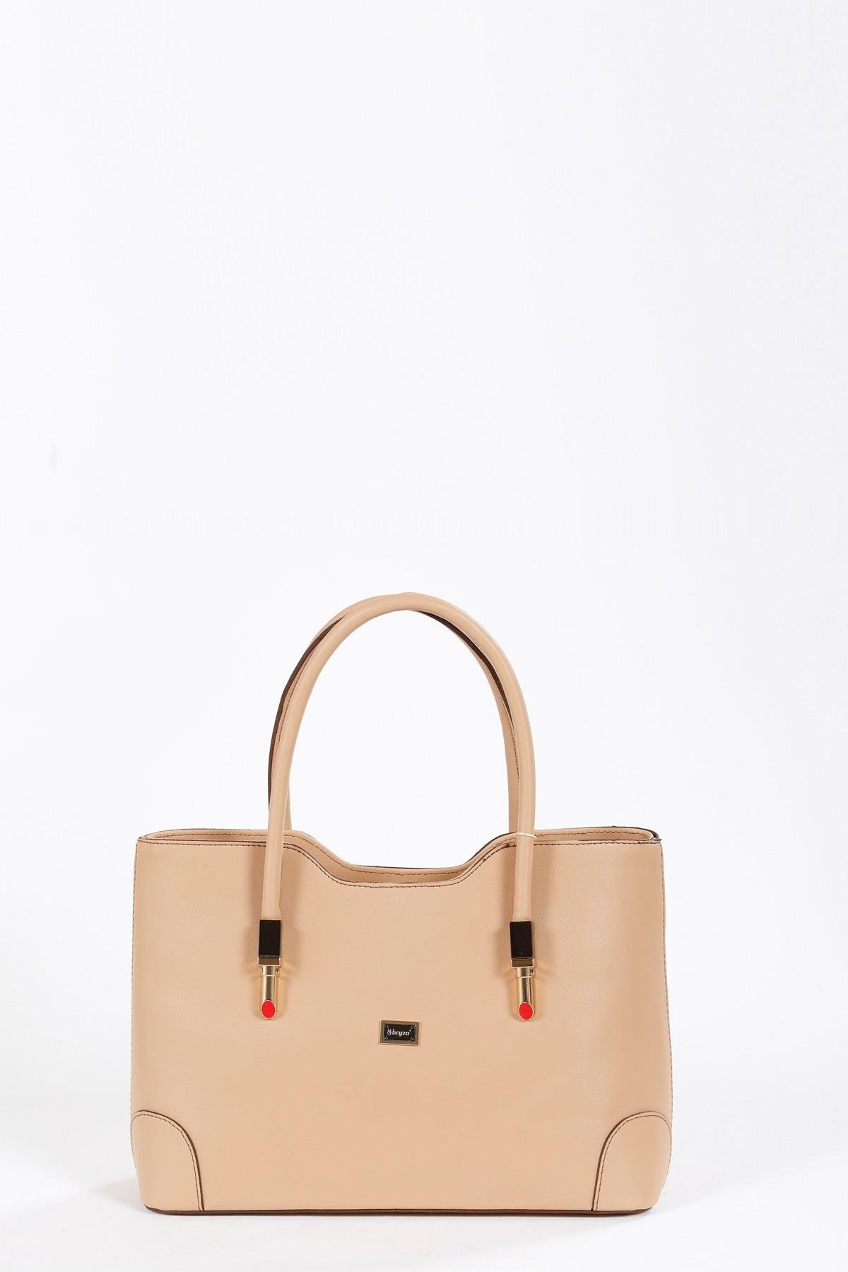 Beyza-BEYZA ÇANTA 16212 NUDE