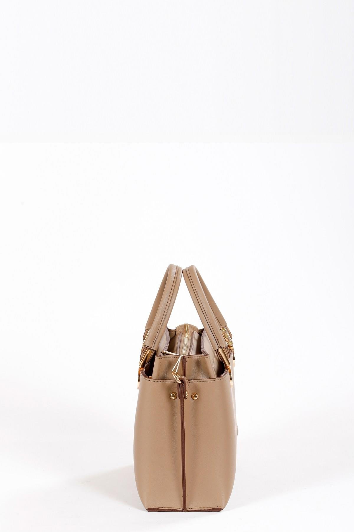 Beyza-BEYZA ÇANTA 17201 VİZON