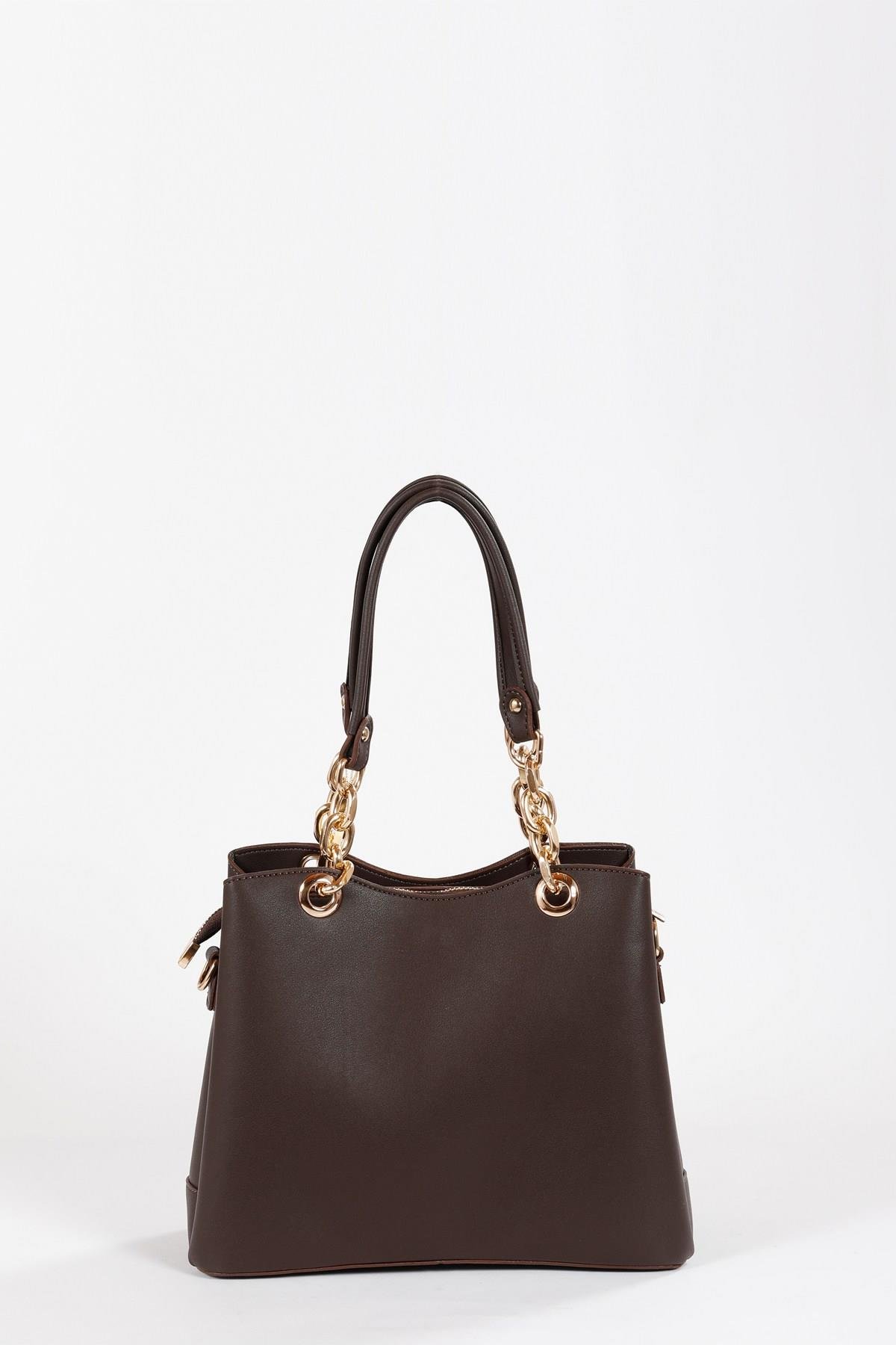 Beyza-BEYZA ÇANTA 17263 KAHVE