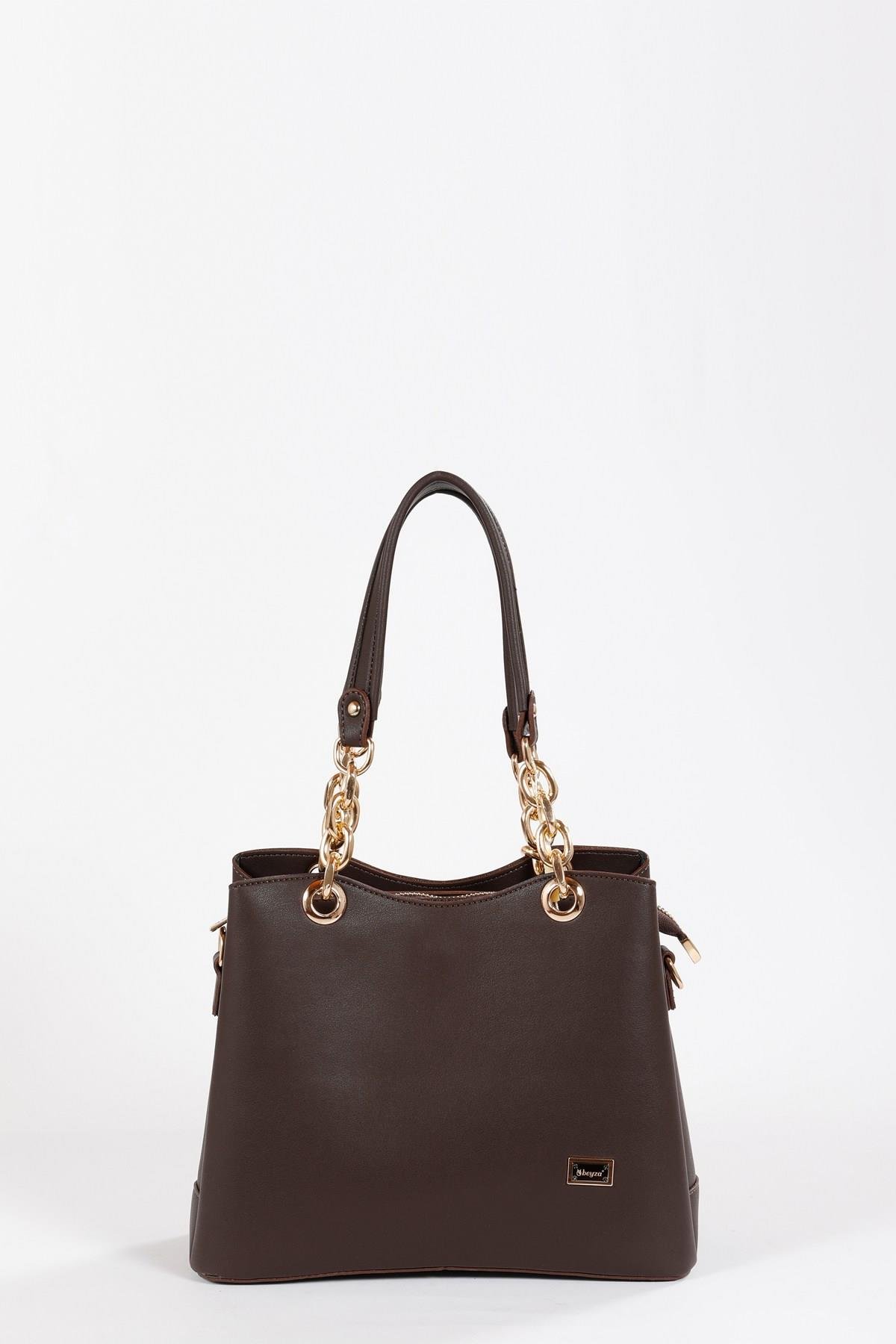 Beyza-BEYZA ÇANTA 17263 KAHVE