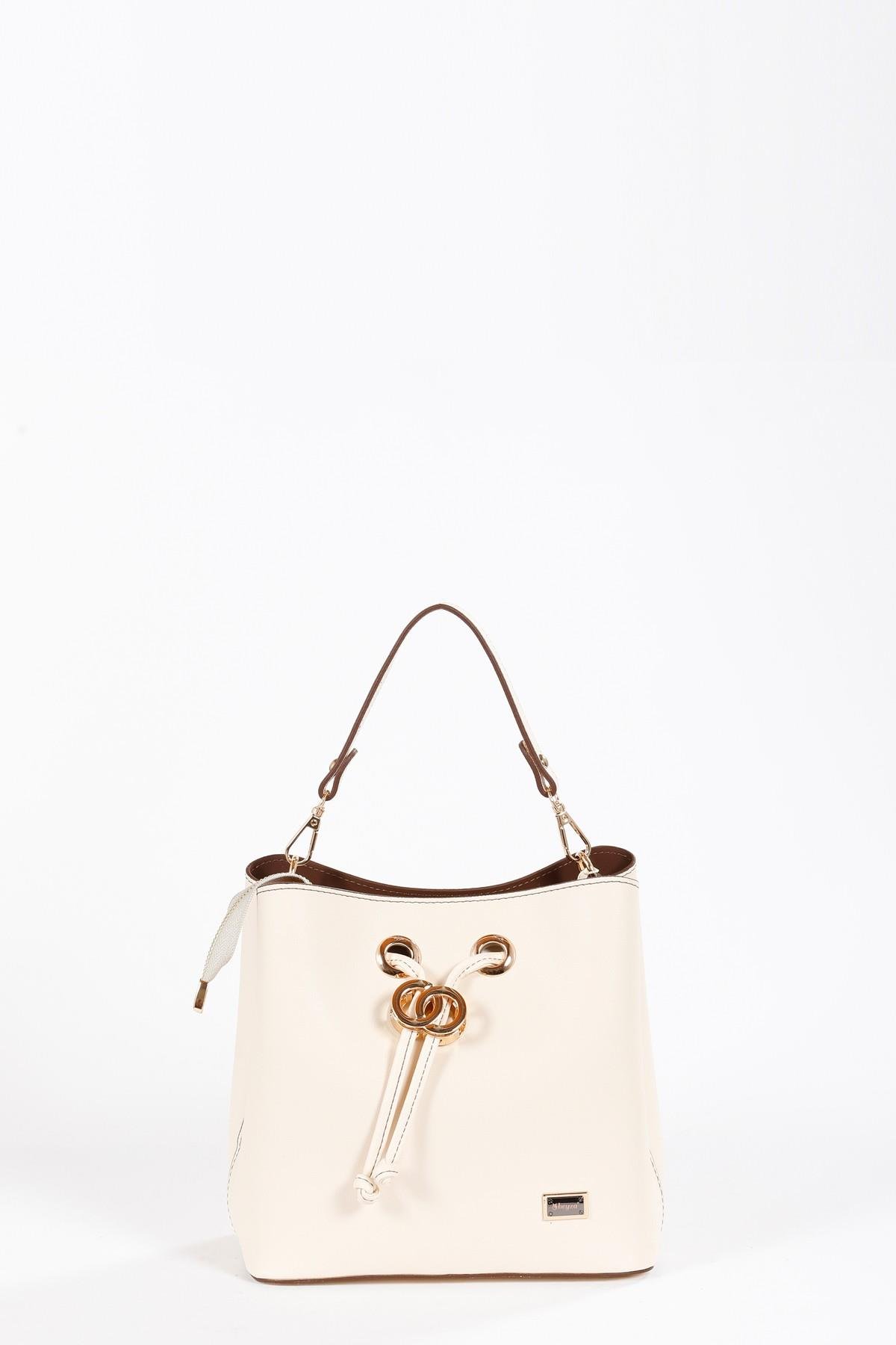 Beyza-BEYZA ÇANTA 17269 BEJ