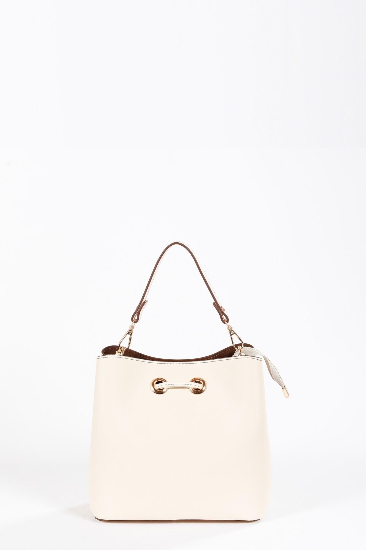 Beyza-BEYZA ÇANTA 17269 BEJ