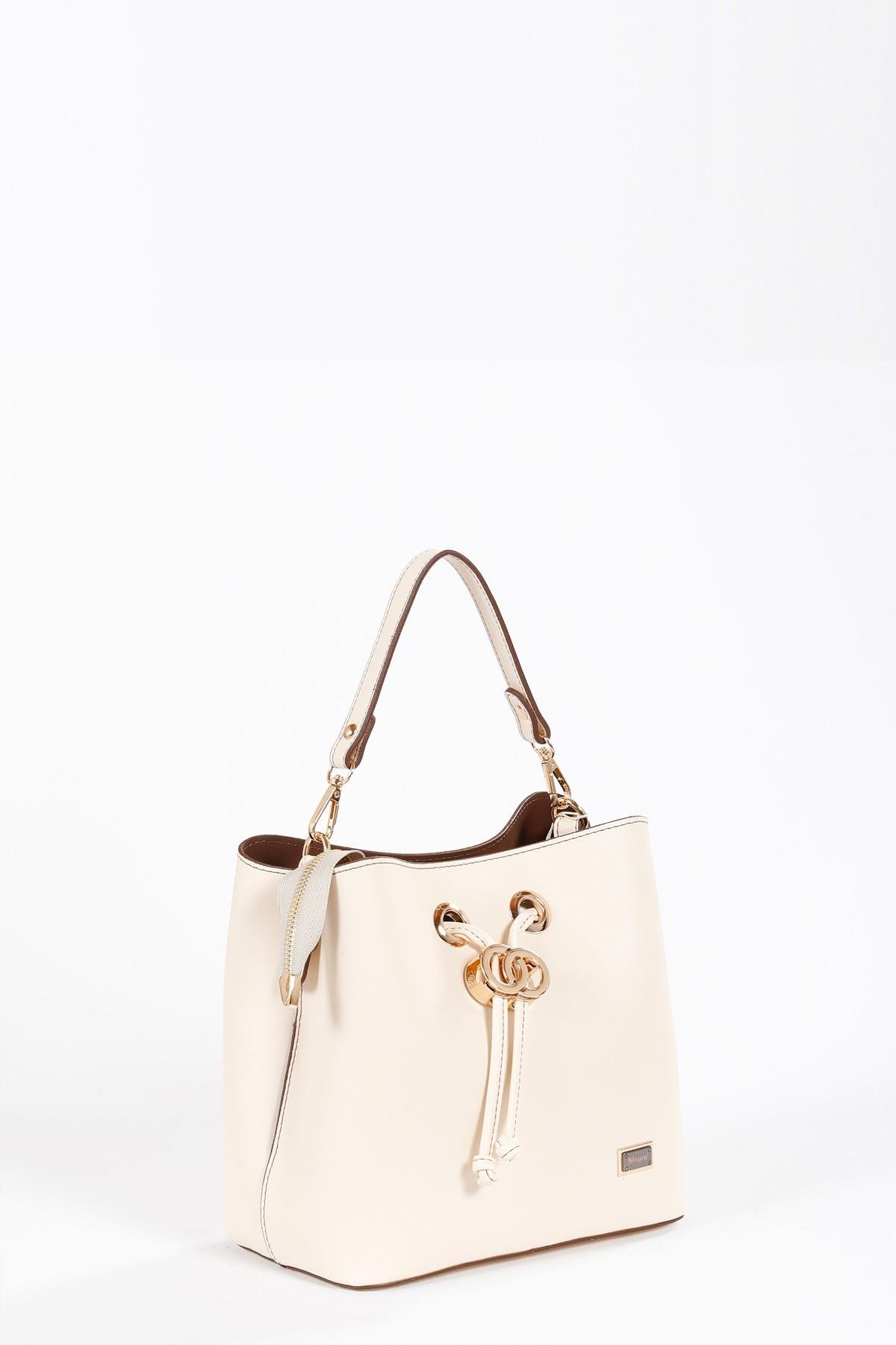 Beyza-BEYZA ÇANTA 17269 BEJ