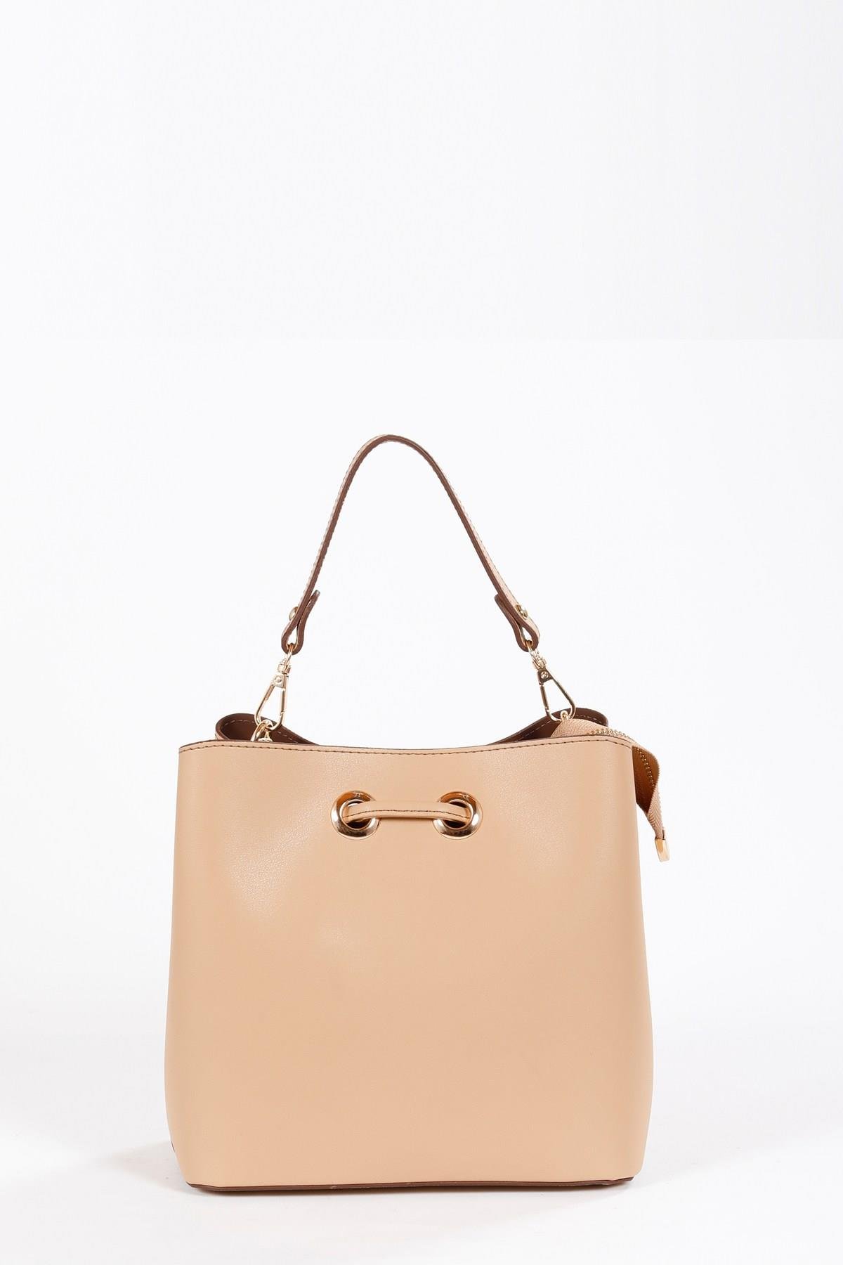 Beyza-BEYZA ÇANTA 17269 NUDE