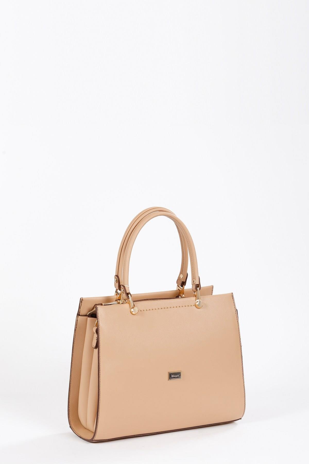 Beyza-BEYZA ÇANTA 17292 NUDE