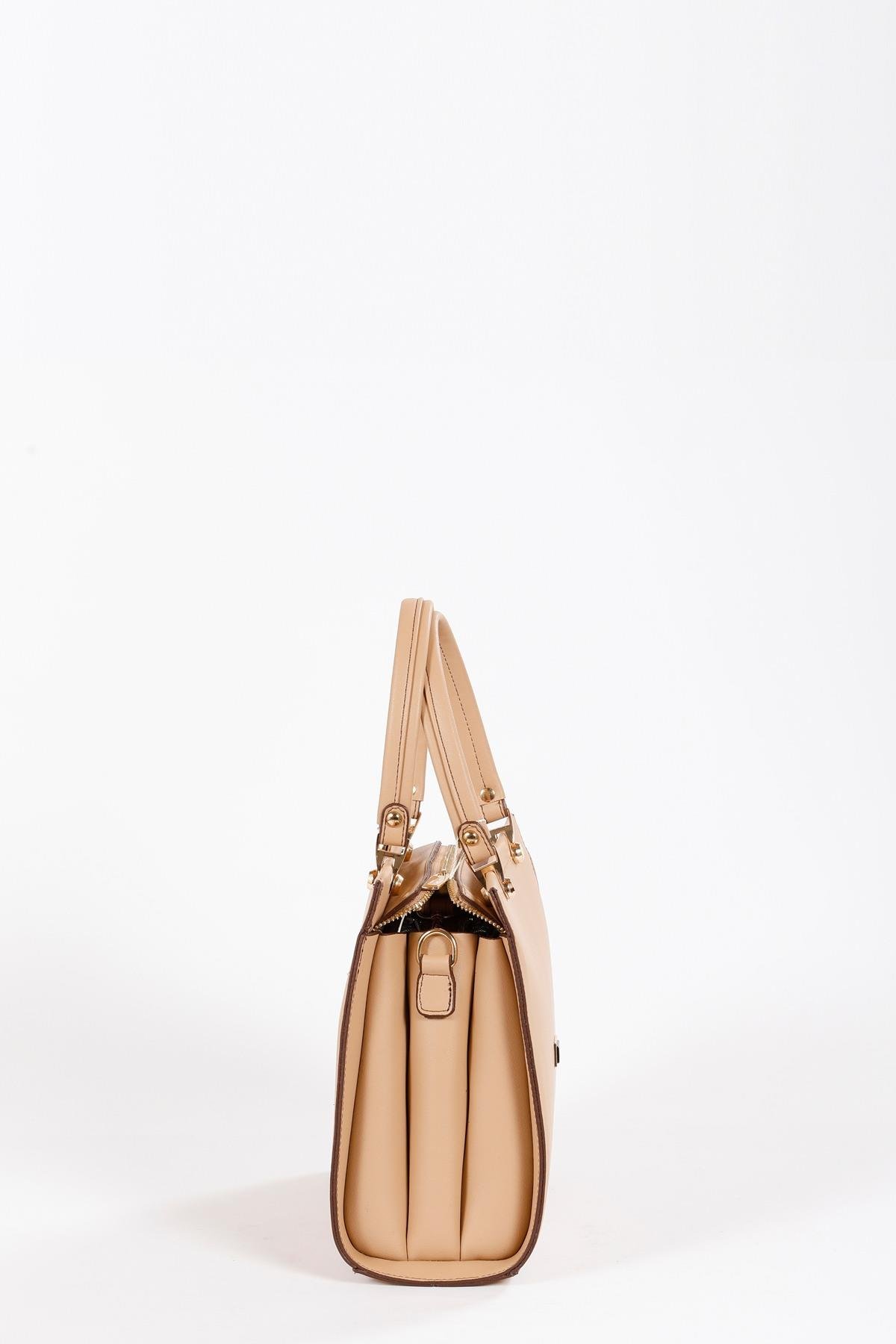 Beyza-BEYZA ÇANTA 17292 NUDE