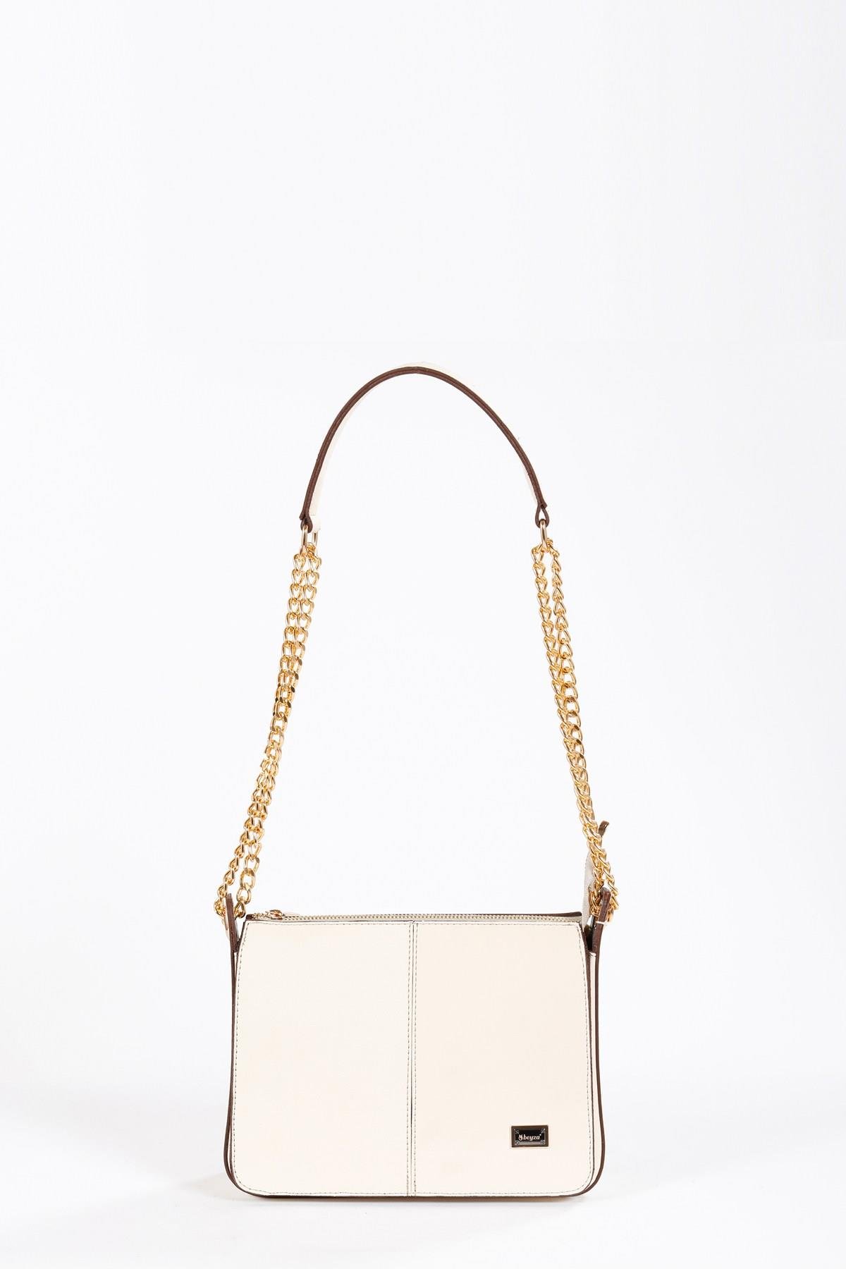 Beyza-BEYZA ÇANTA 17296 BEJ