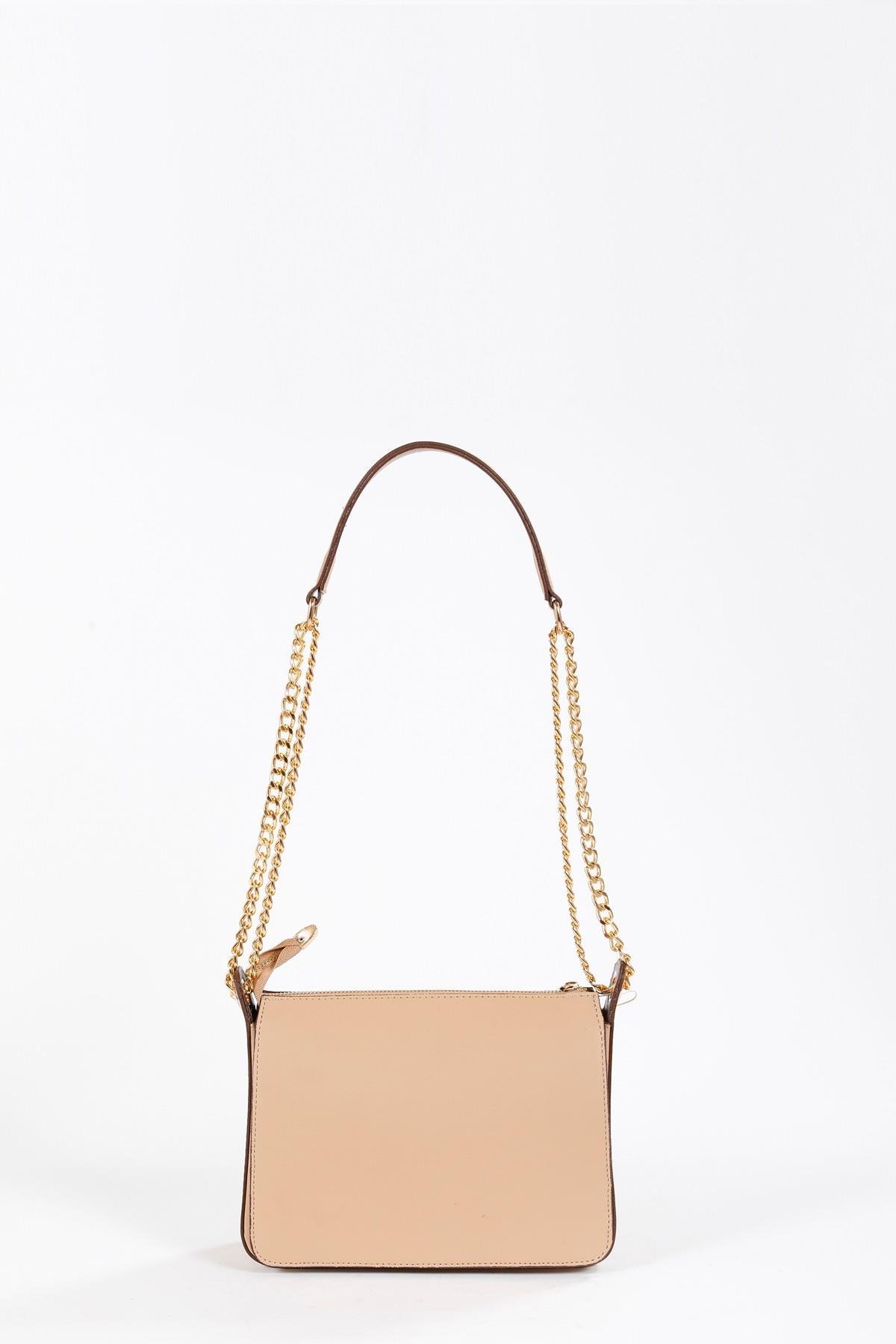 Beyza-BEYZA ÇANTA 17296 NUDE