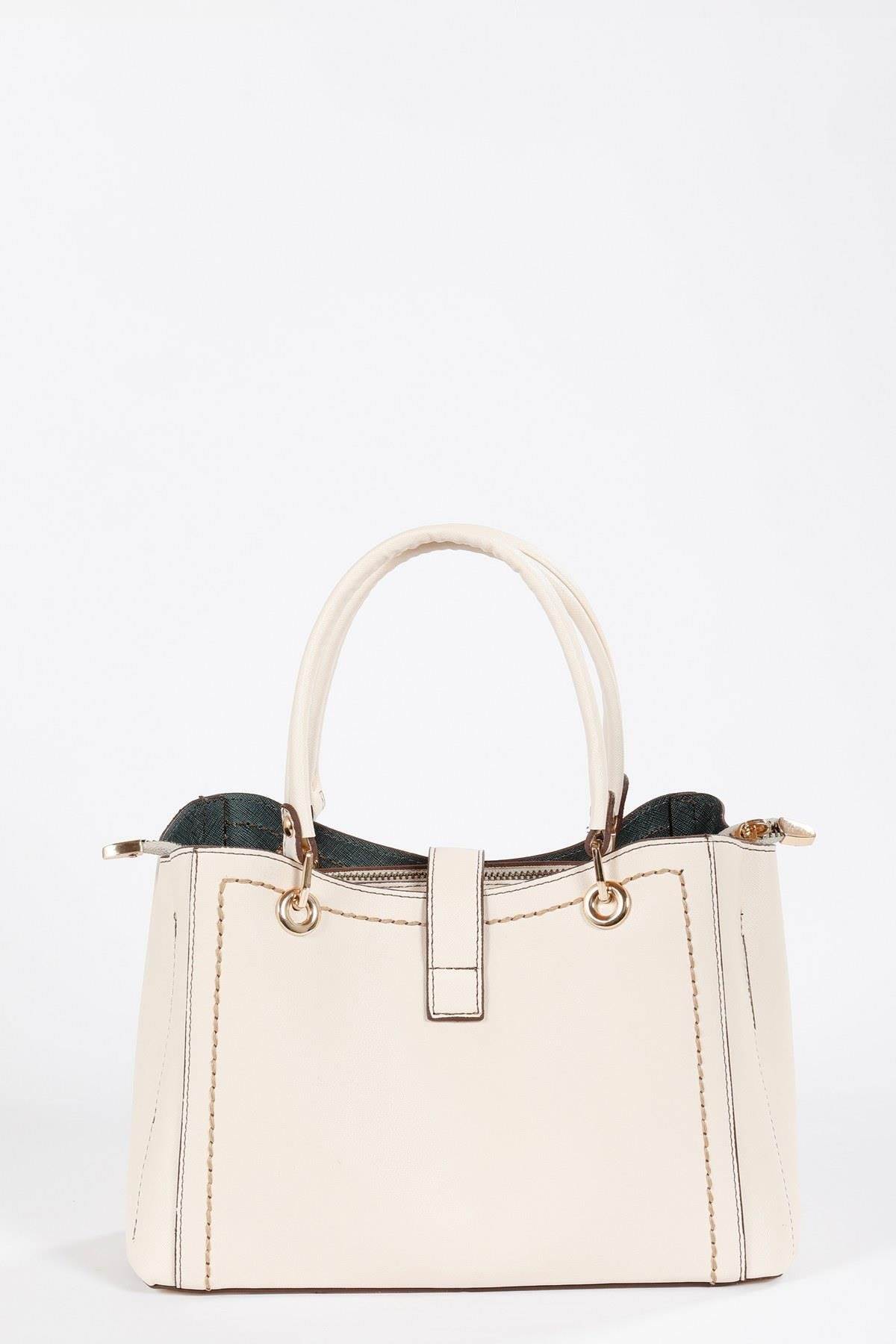 Beyza-BEYZA ÇANTA 18208 BEJ